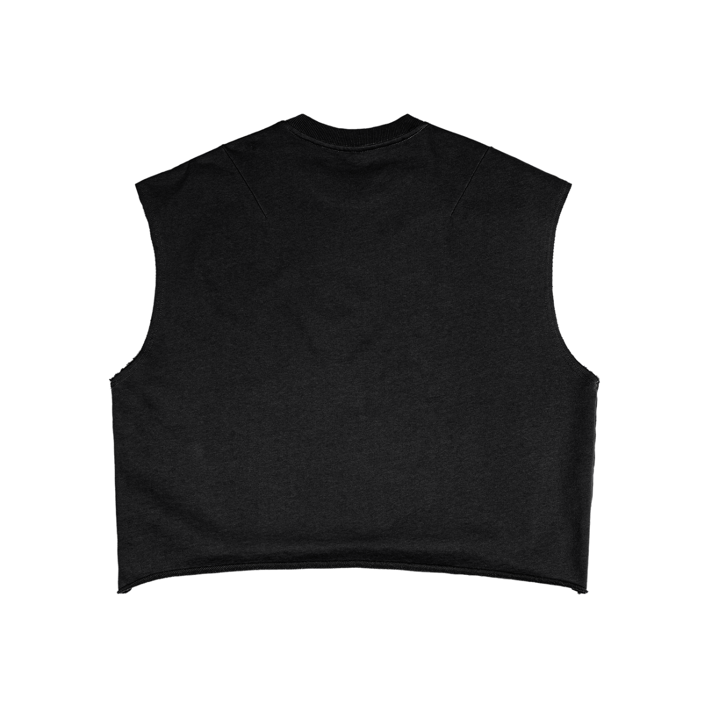 French Terry Boxy Tank — 340 GSM