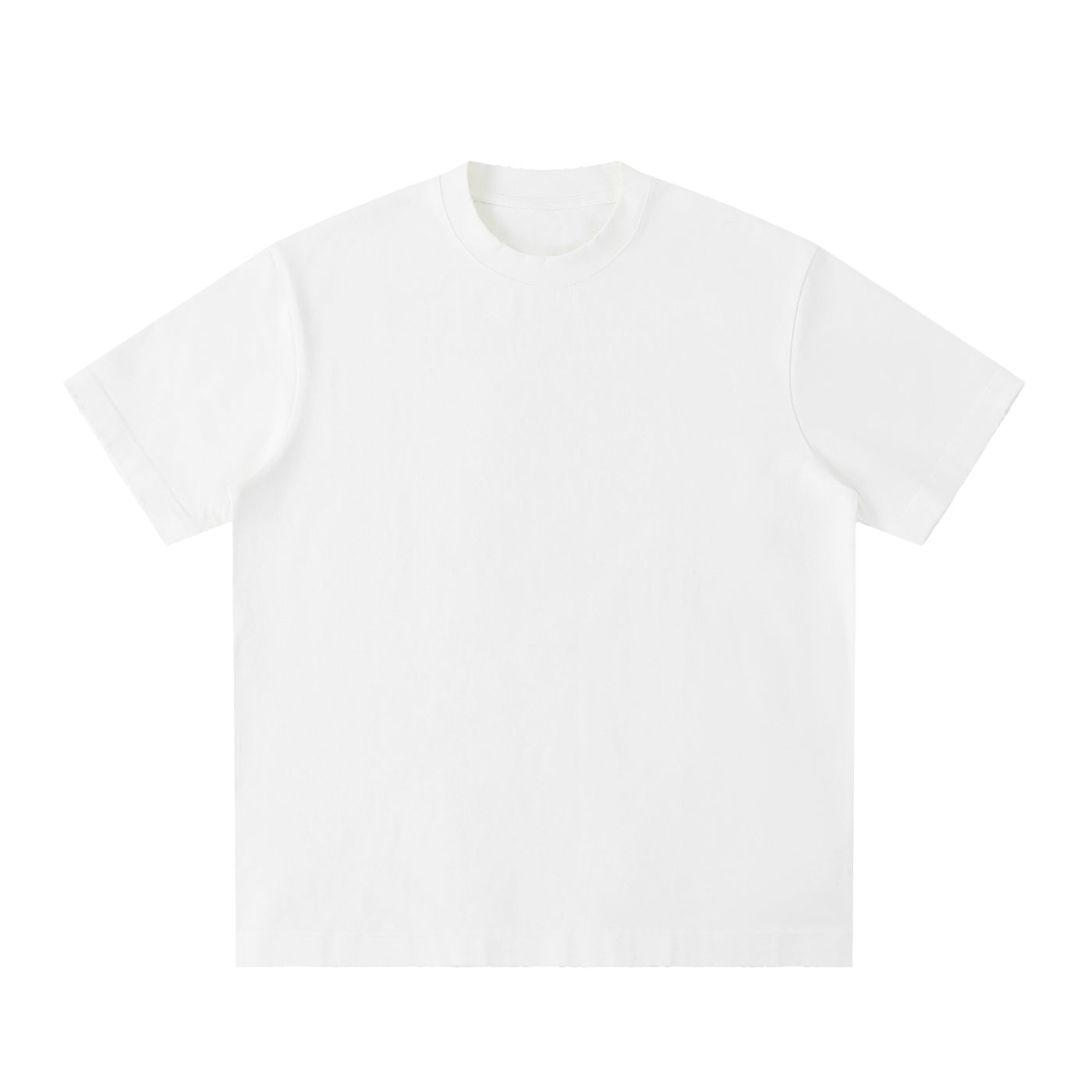 Vintage Frayed Heavyweight Tee — 430 GSM