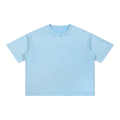 Mineral-Wash Boxy Tee — 275 GSM