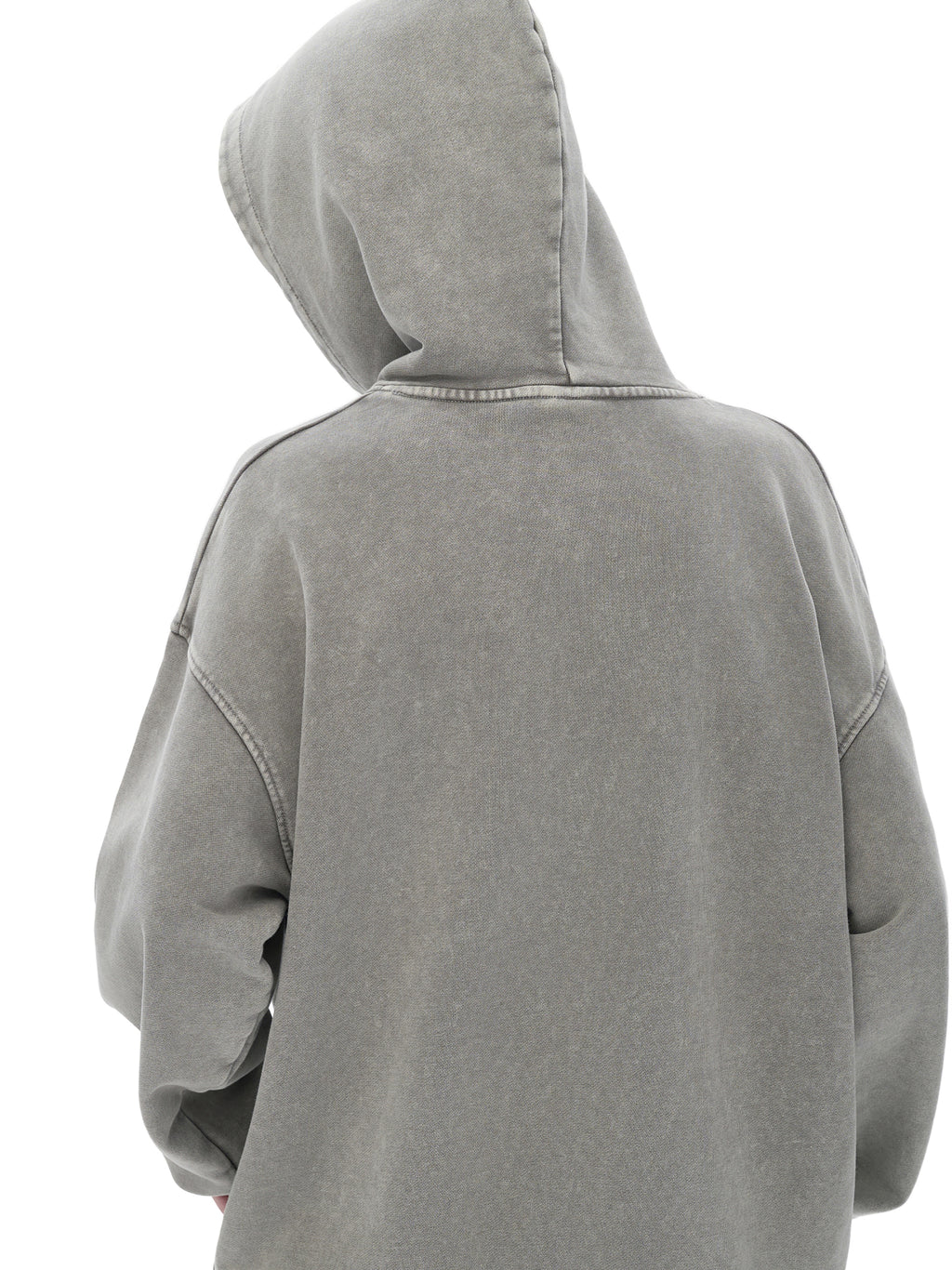 Snow-Washed Heavyweight Hoodie — 420 GSM Cotton