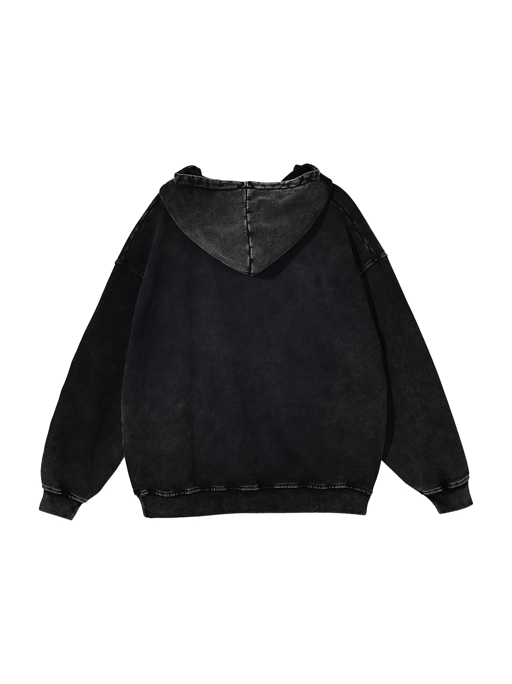 Snow-Washed Heavyweight Hoodie — 420 GSM Cotton