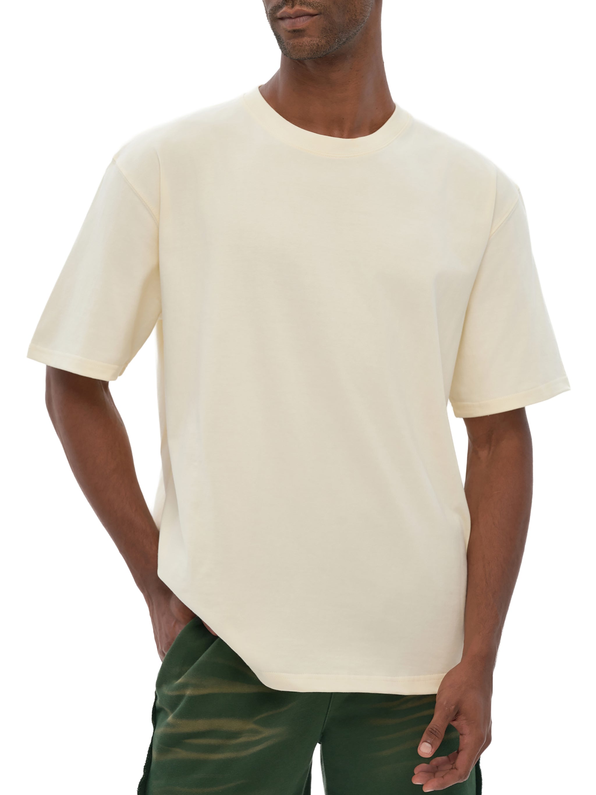 Heavyweight Drop-Shoulder Tee — 300 GSM