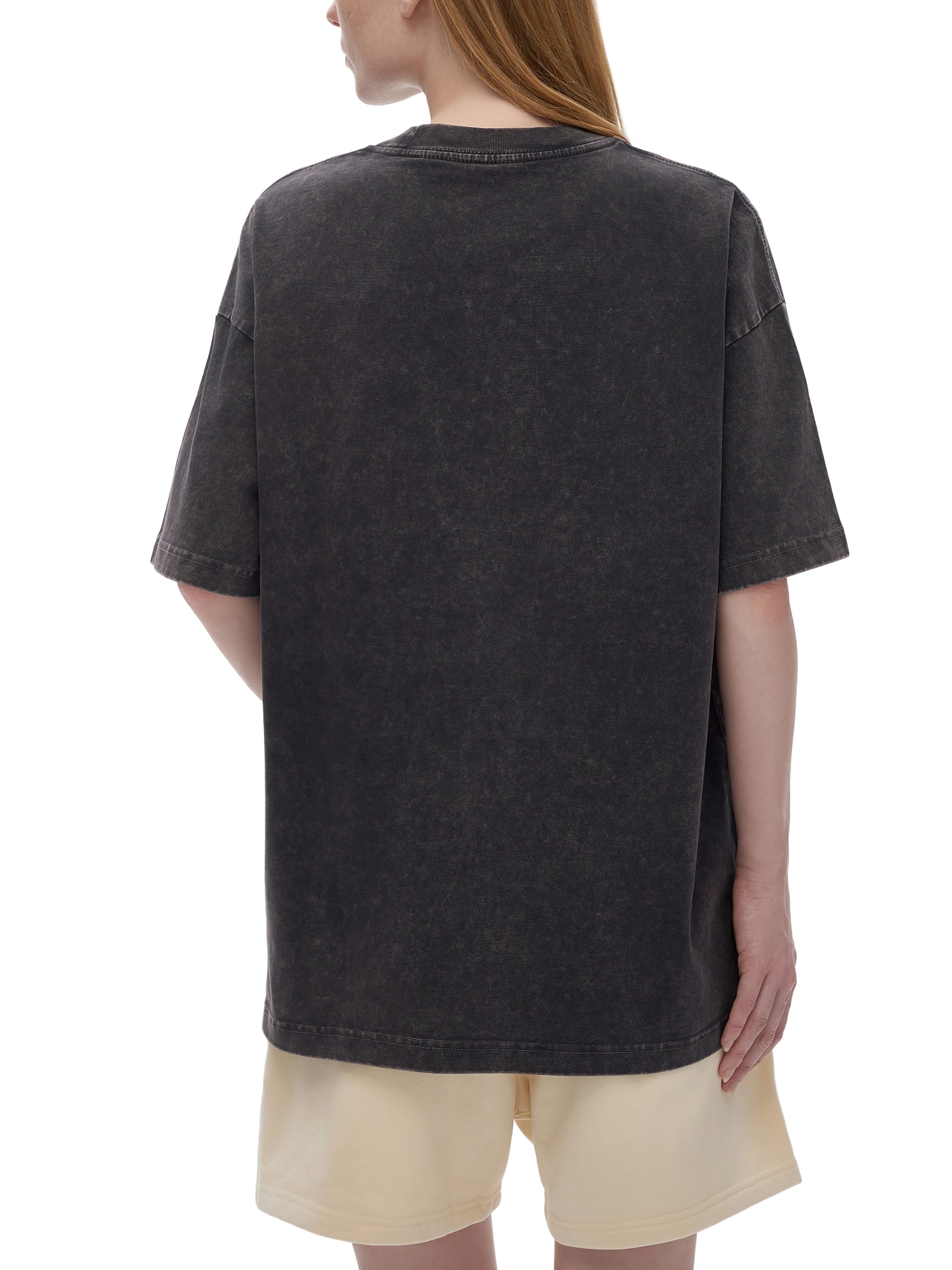 Snow-Washed Heavyweight Tee — 300 GSM