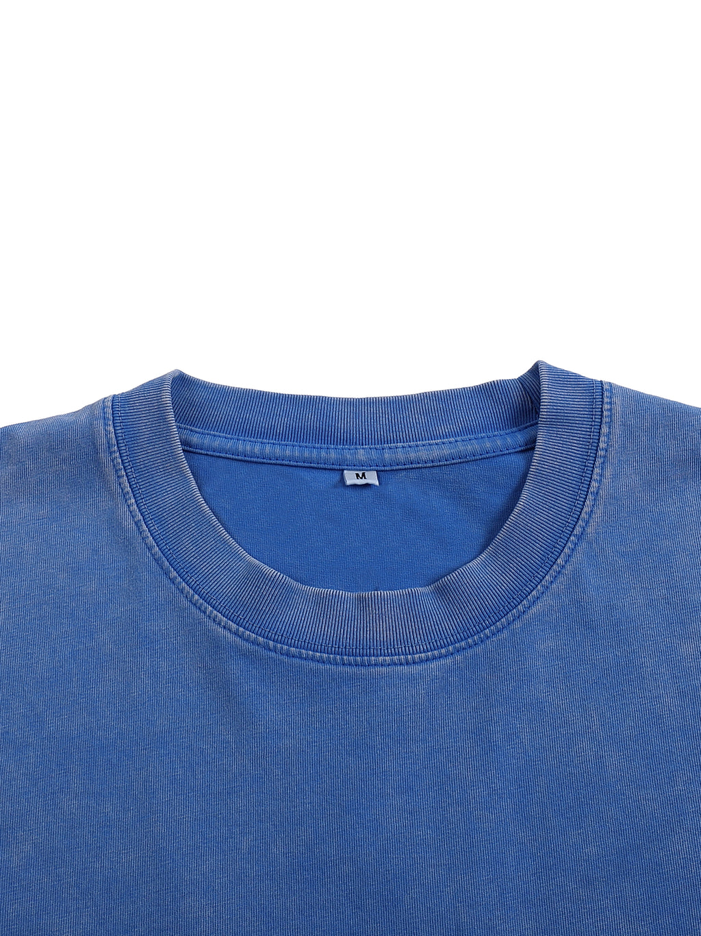 Snow-Washed Oversized Tee — Relaxed 250 GSM Cotton
