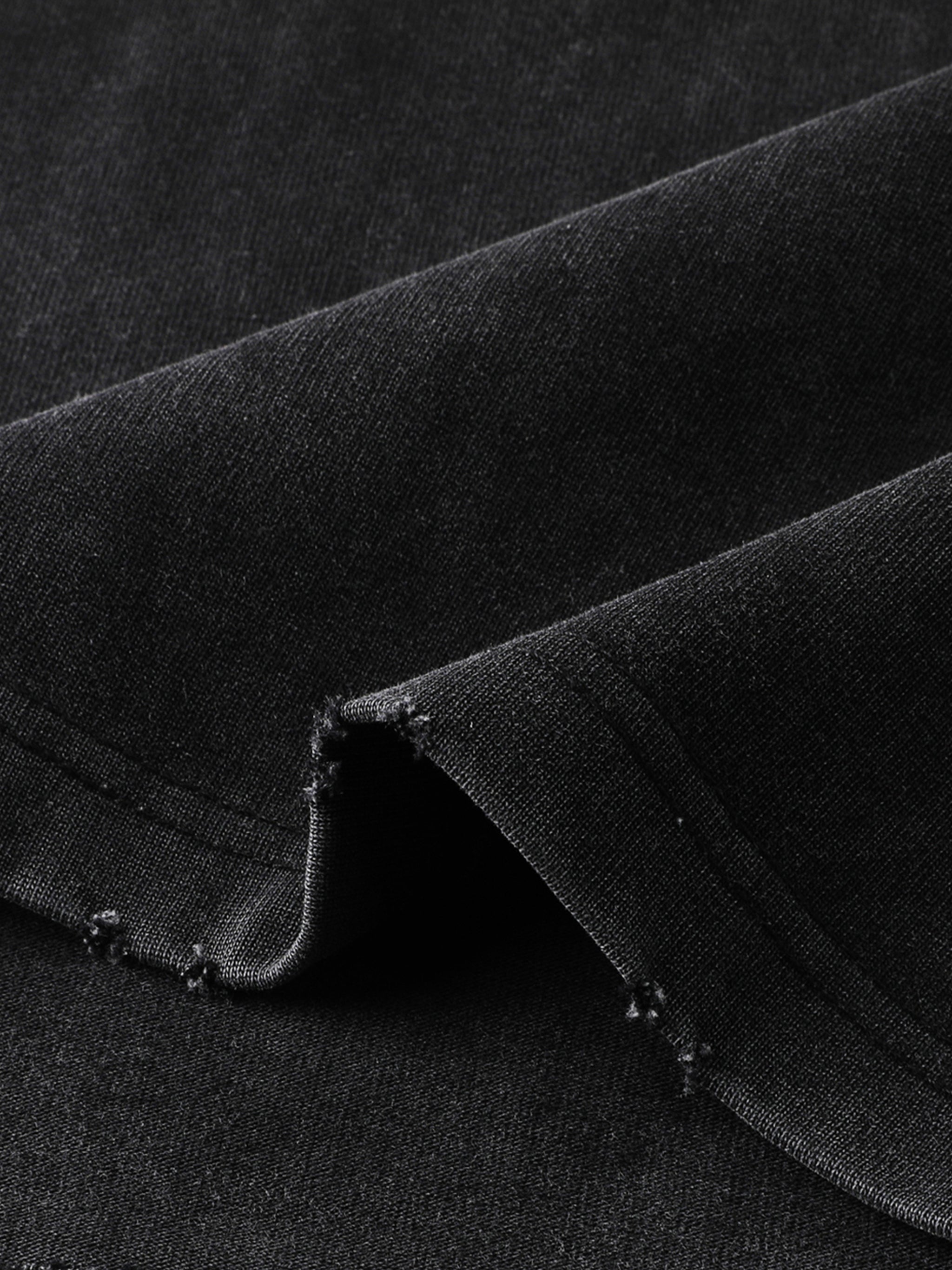 Vintage Frayed Heavyweight Tee — Dense 430 GSM Cotton