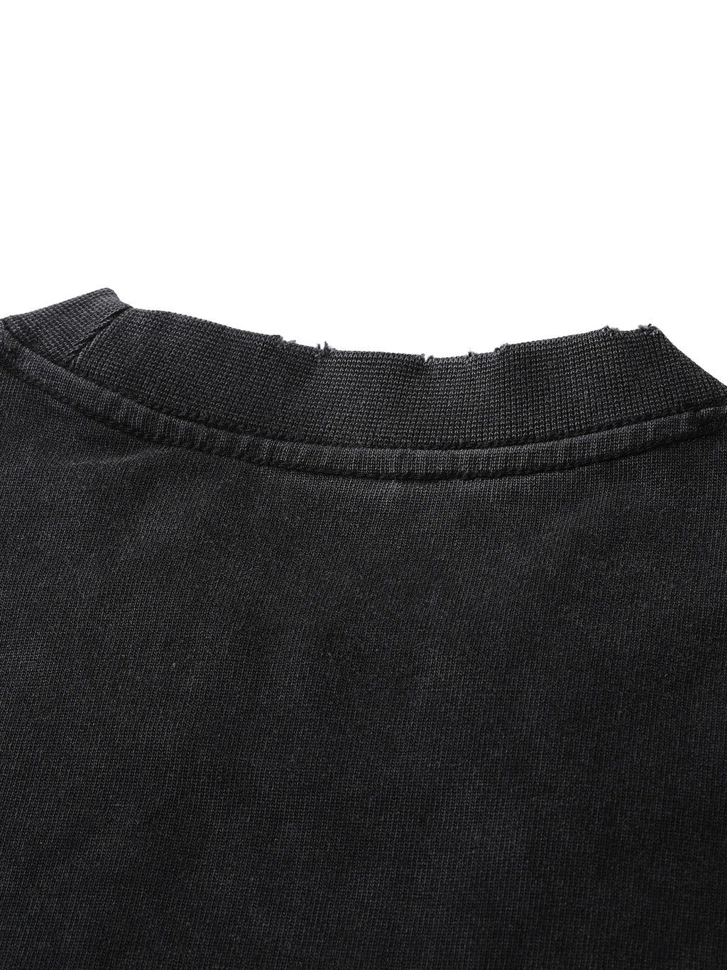 Vintage Frayed Heavyweight Tee — Dense 430 GSM Cotton