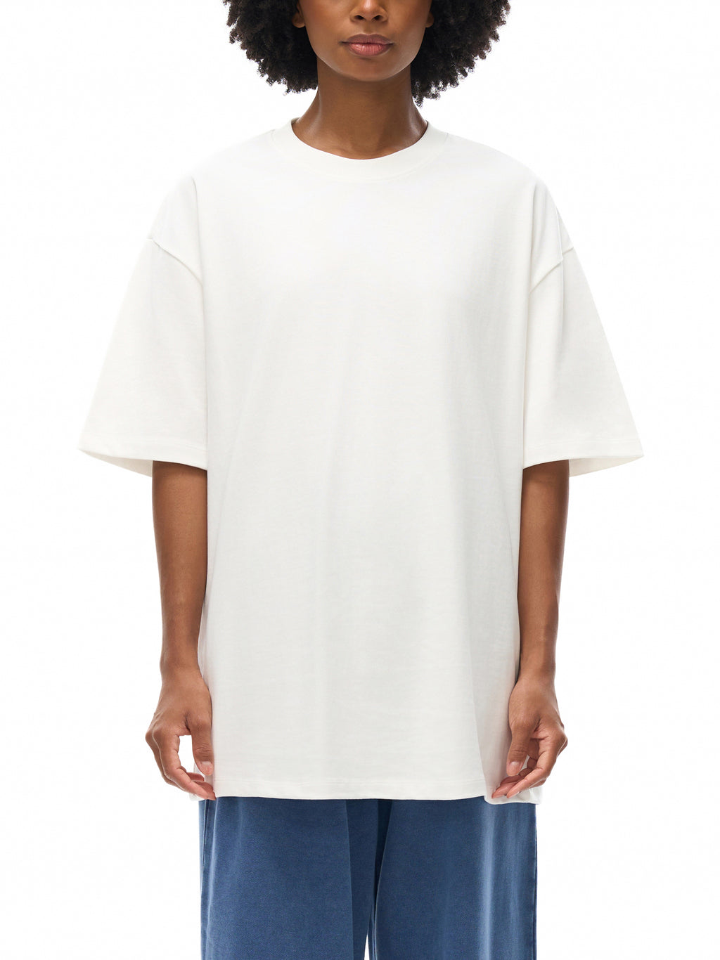 Earth-Tone Heavyweight Tee — Dense Cotton, Muted Palette