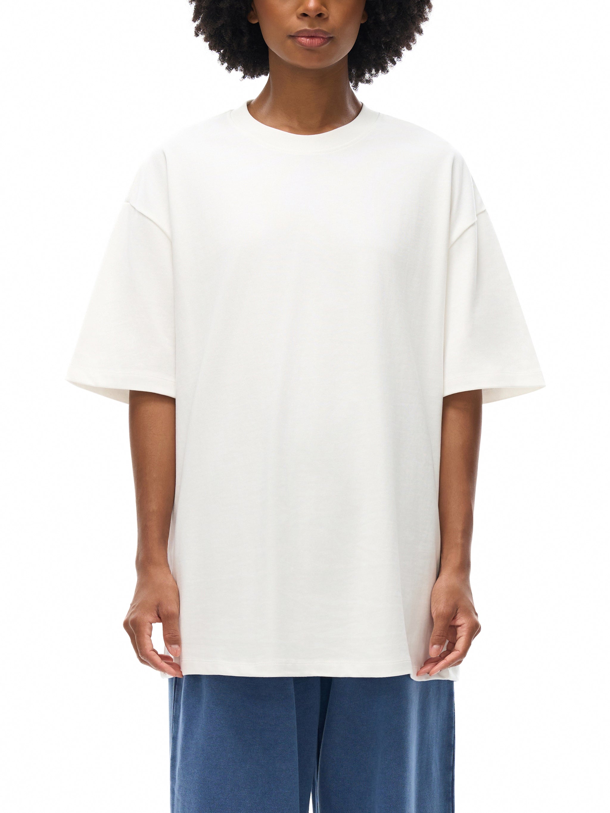 Earth-Tone Heavyweight Tee — Dense Cotton, Muted Palette