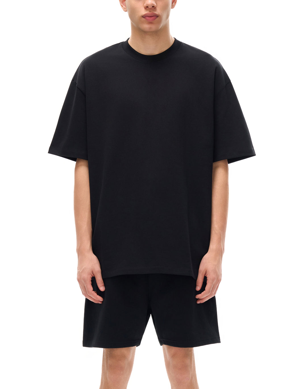 Earth-Tone Heavyweight Tee — Dense Cotton, Muted Palette