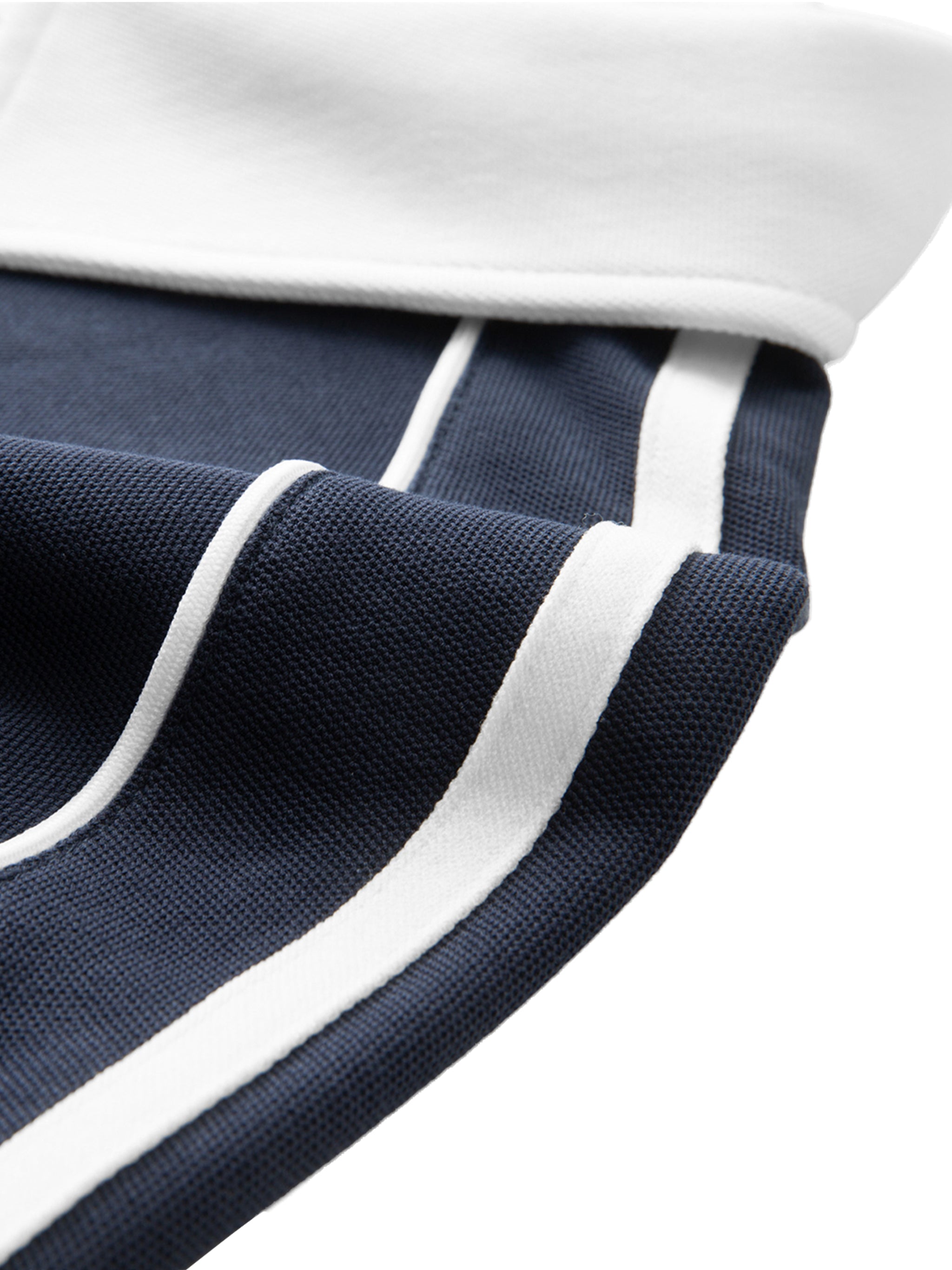 Contrast-Collar Polo — 240 GSM