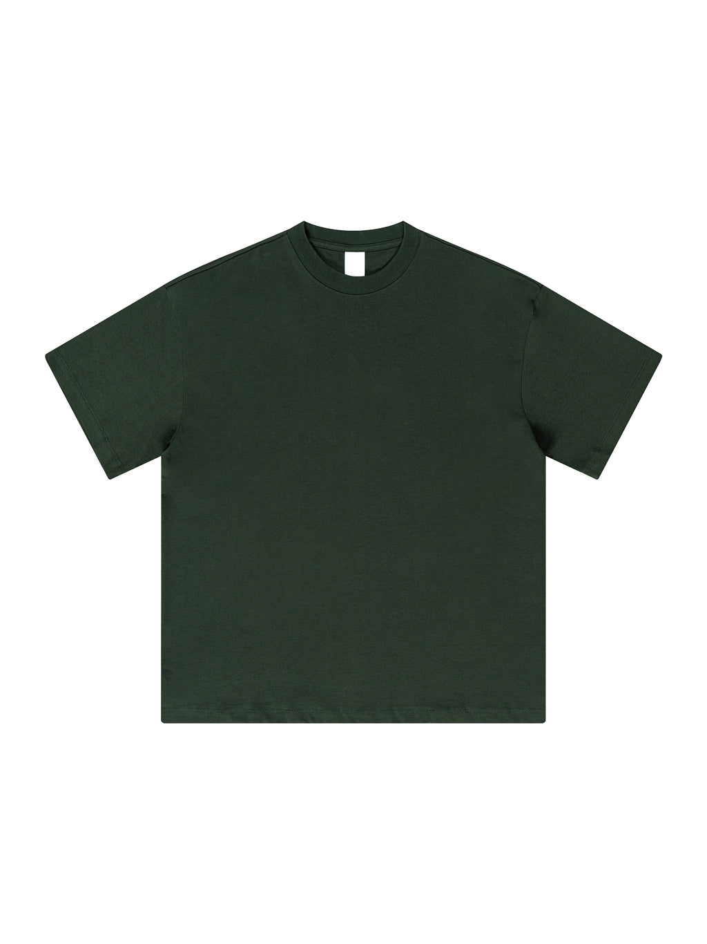 Earth-Tone Heavyweight Tee — Dense Cotton, Muted Palette