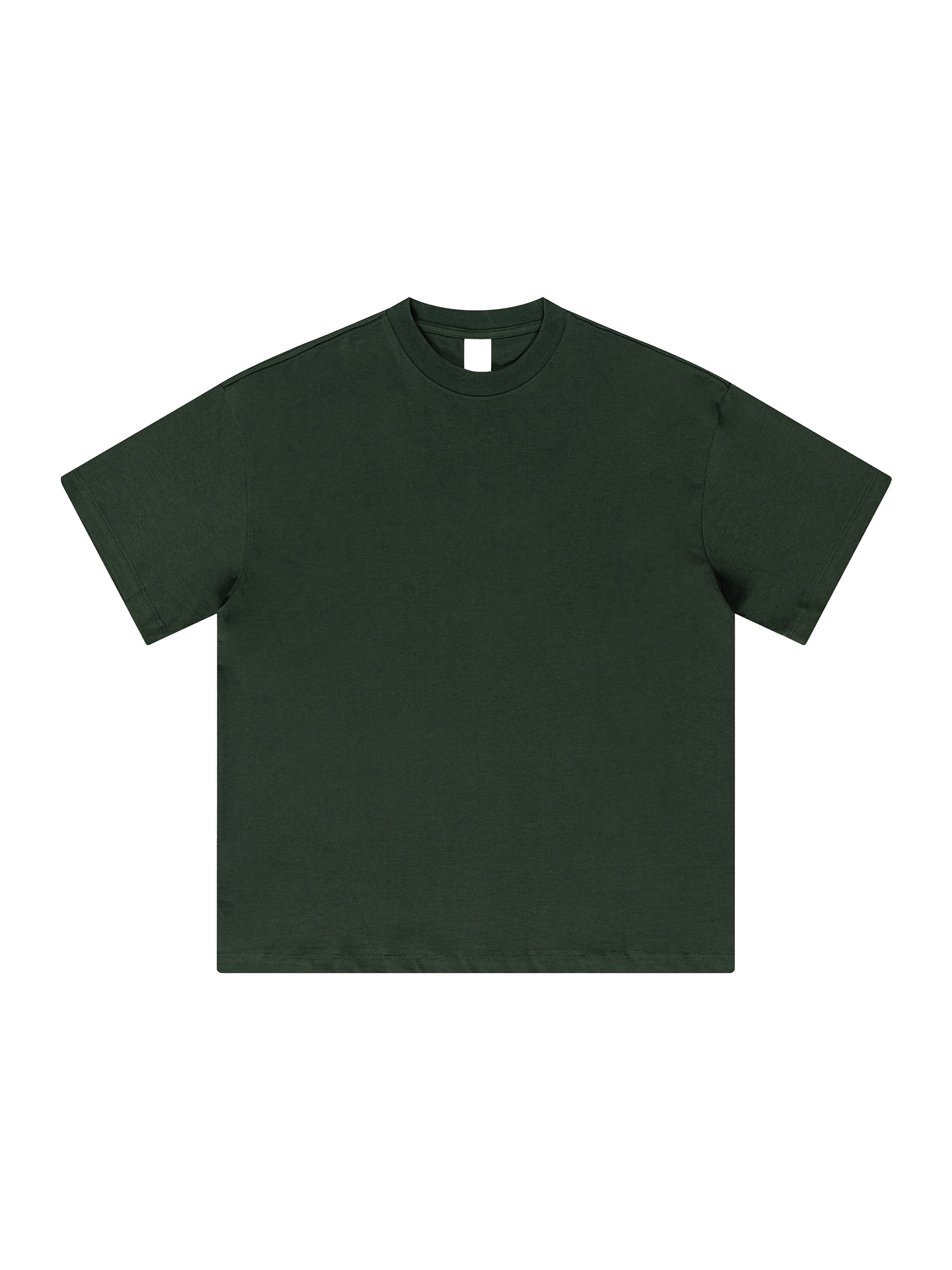 Earth-Tone Heavyweight Tee — Dense Cotton, Muted Palette