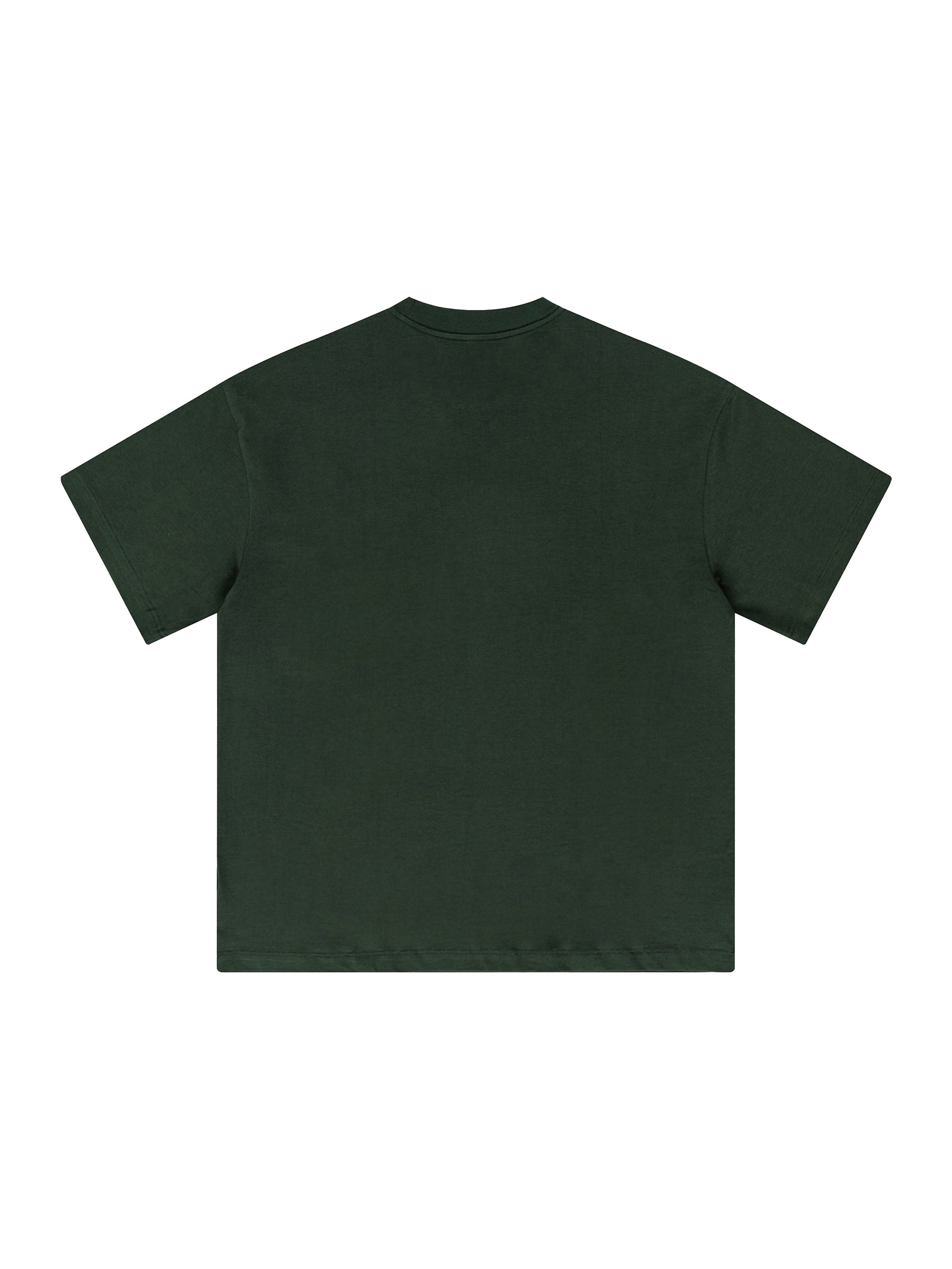 Earth-Tone Heavyweight Tee — Dense Cotton, Muted Palette