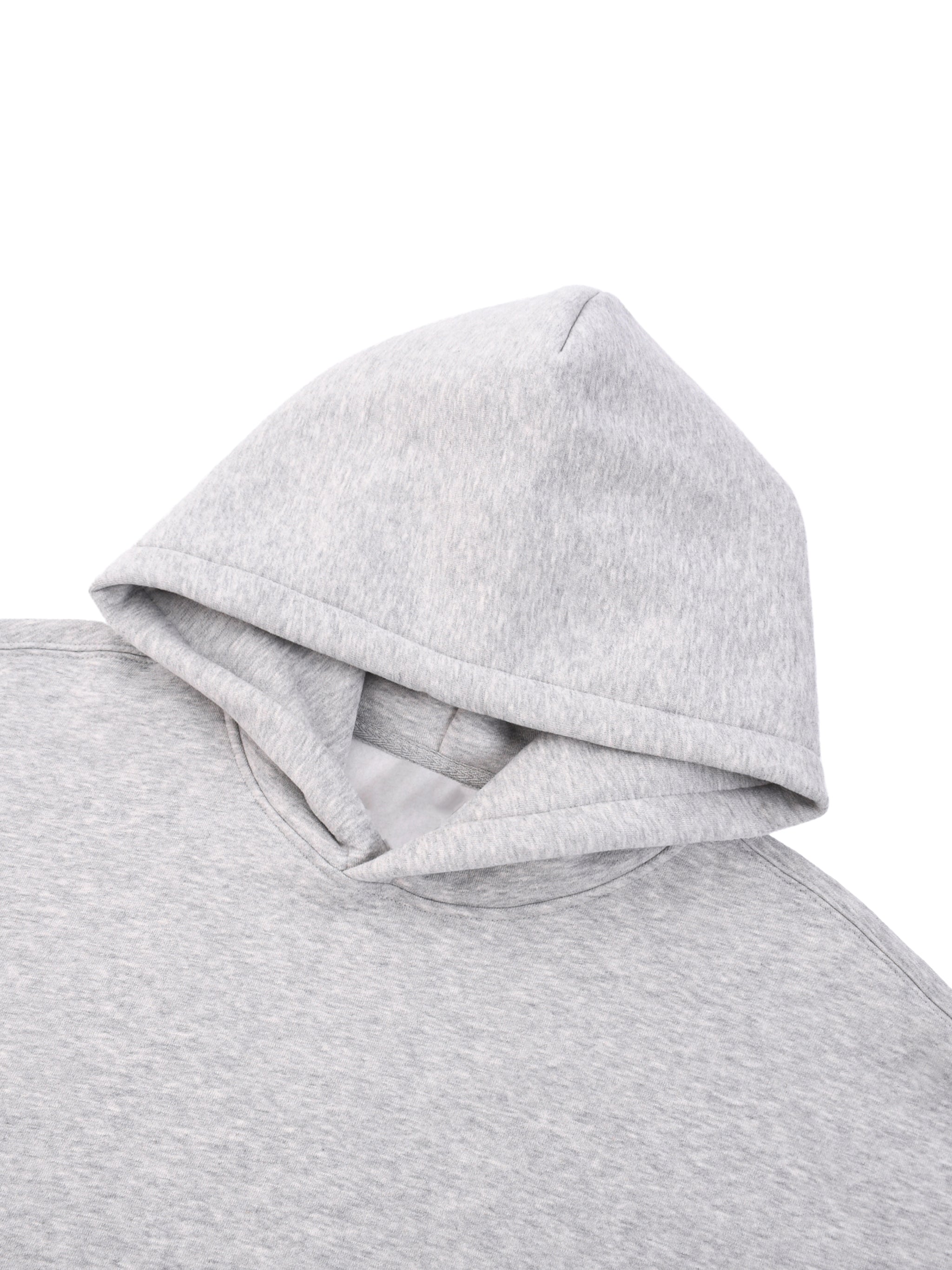Essential Boxy Fleece Hoodie — 345 GSM