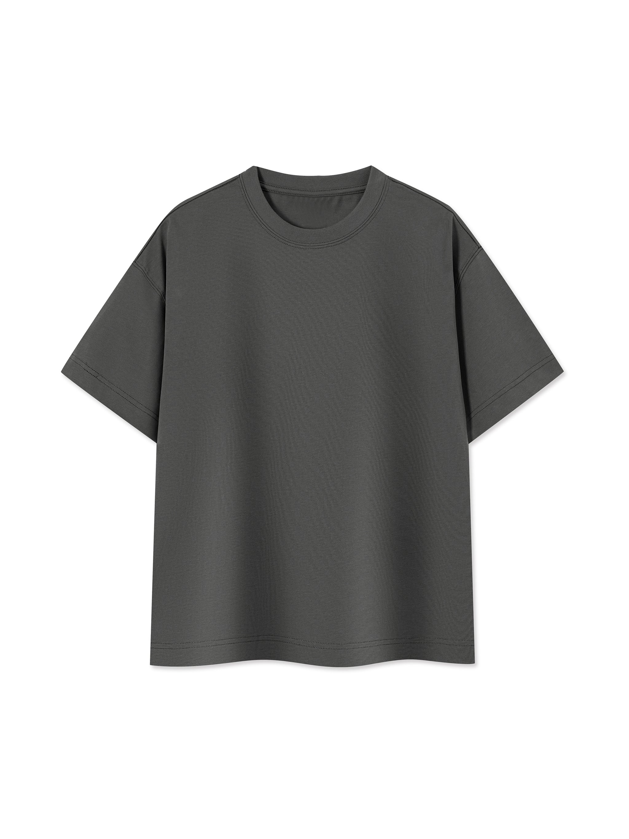 Essential Boxy Tee — Clean 255 GSM Fit