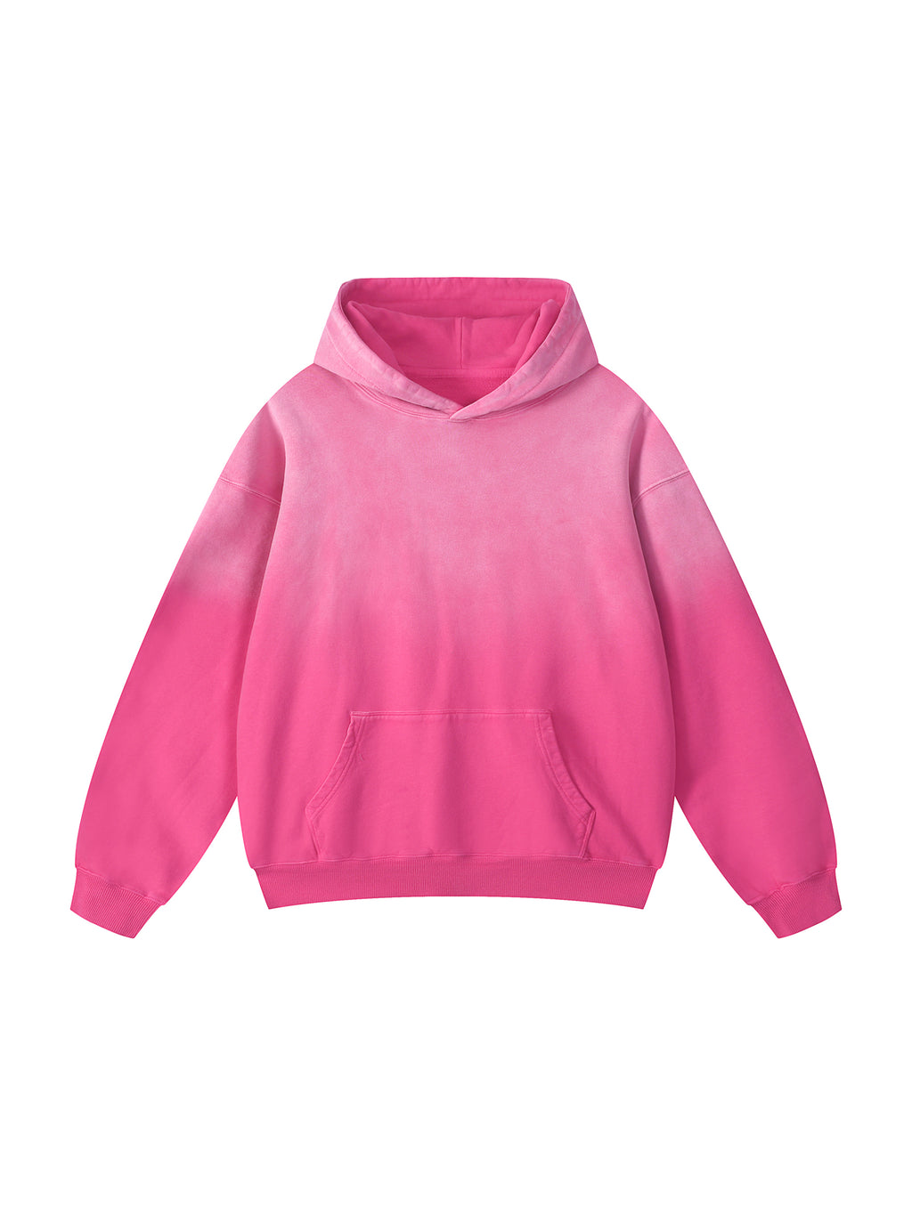Sunfaded Oversized Hoodie — 400 GSM Washed Cotton