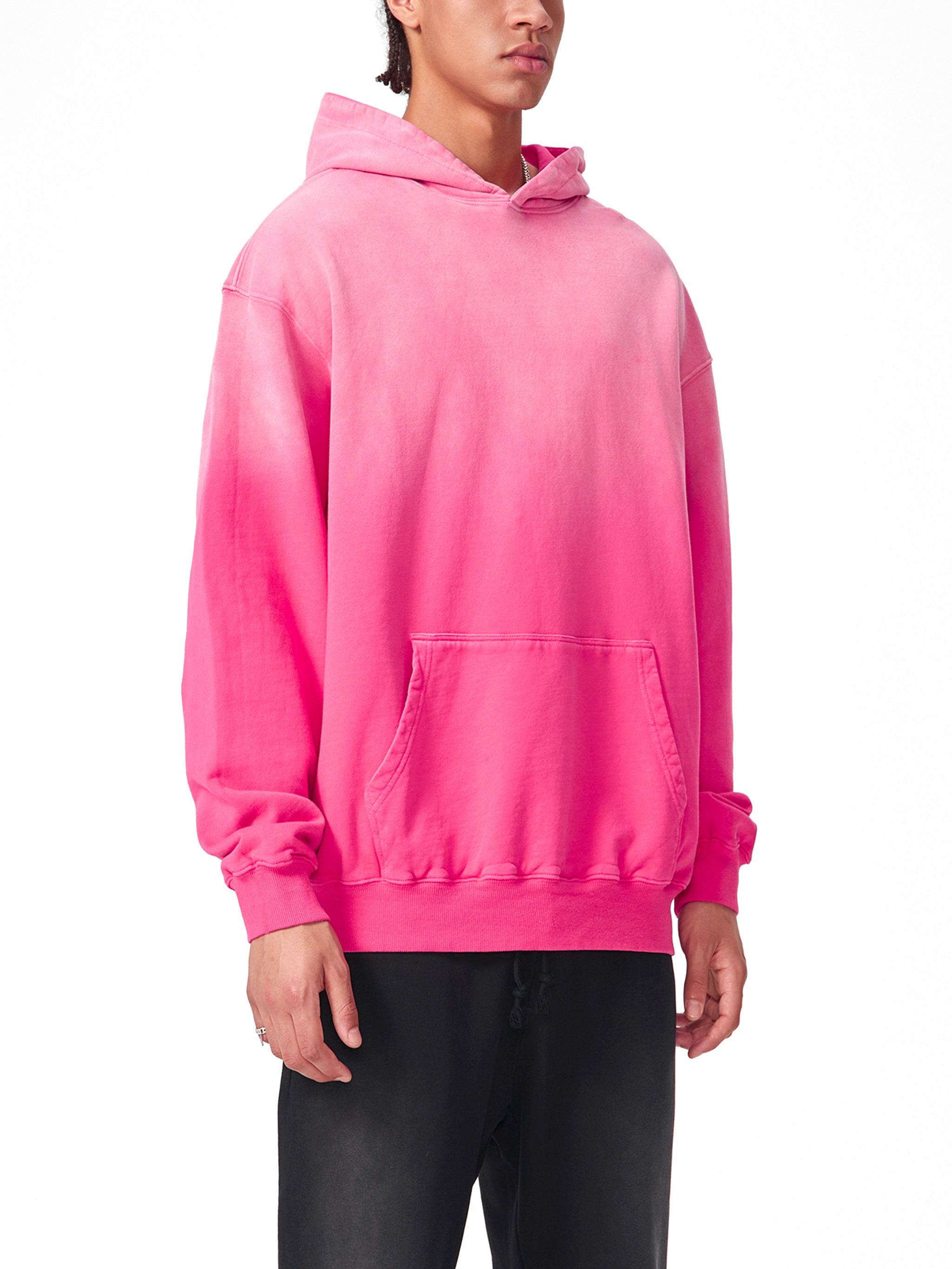 Sunfaded Oversized Hoodie — 400 GSM Washed Cotton