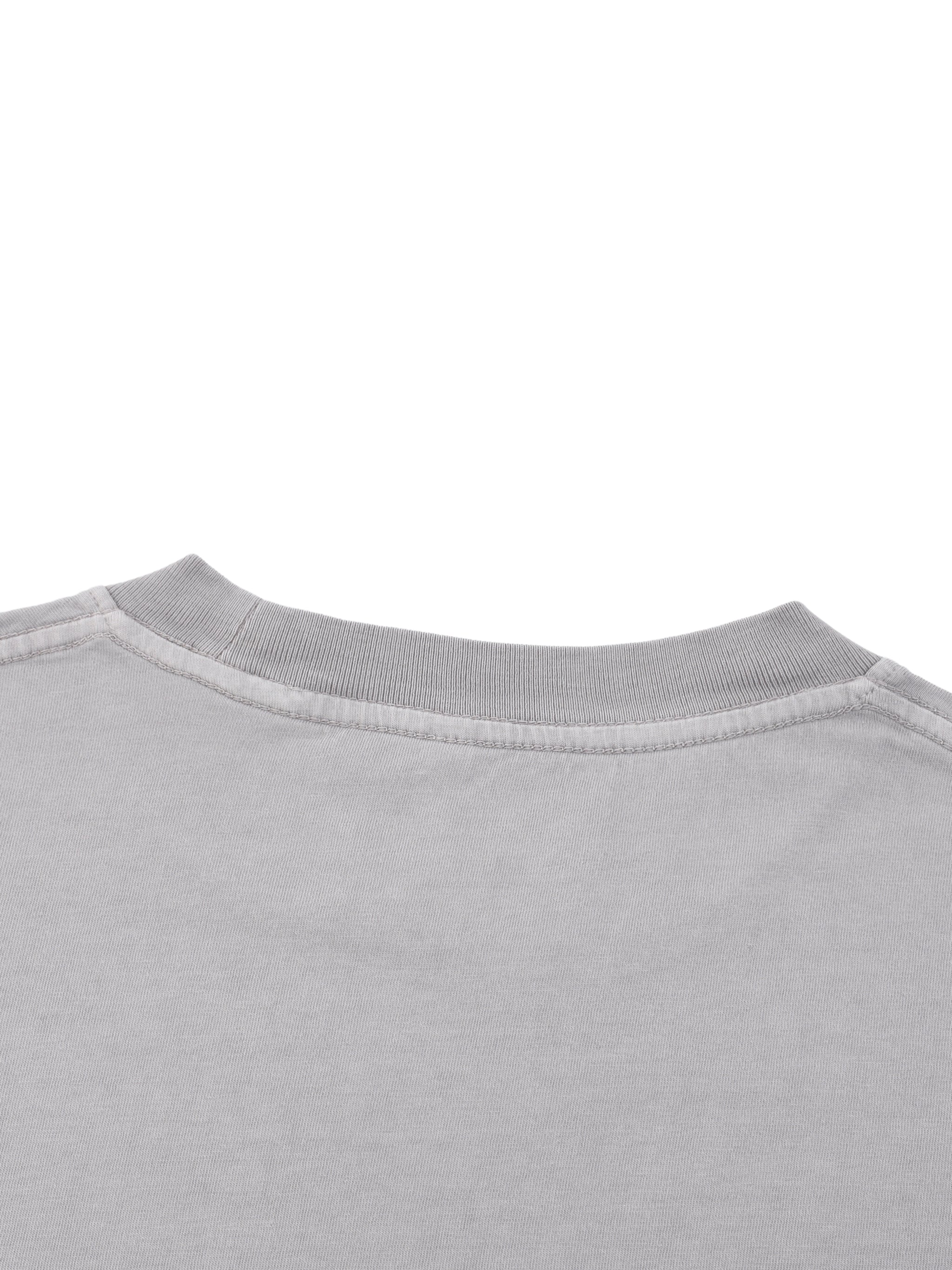 Vintage-Wash Cotton Tee — 230 GSM