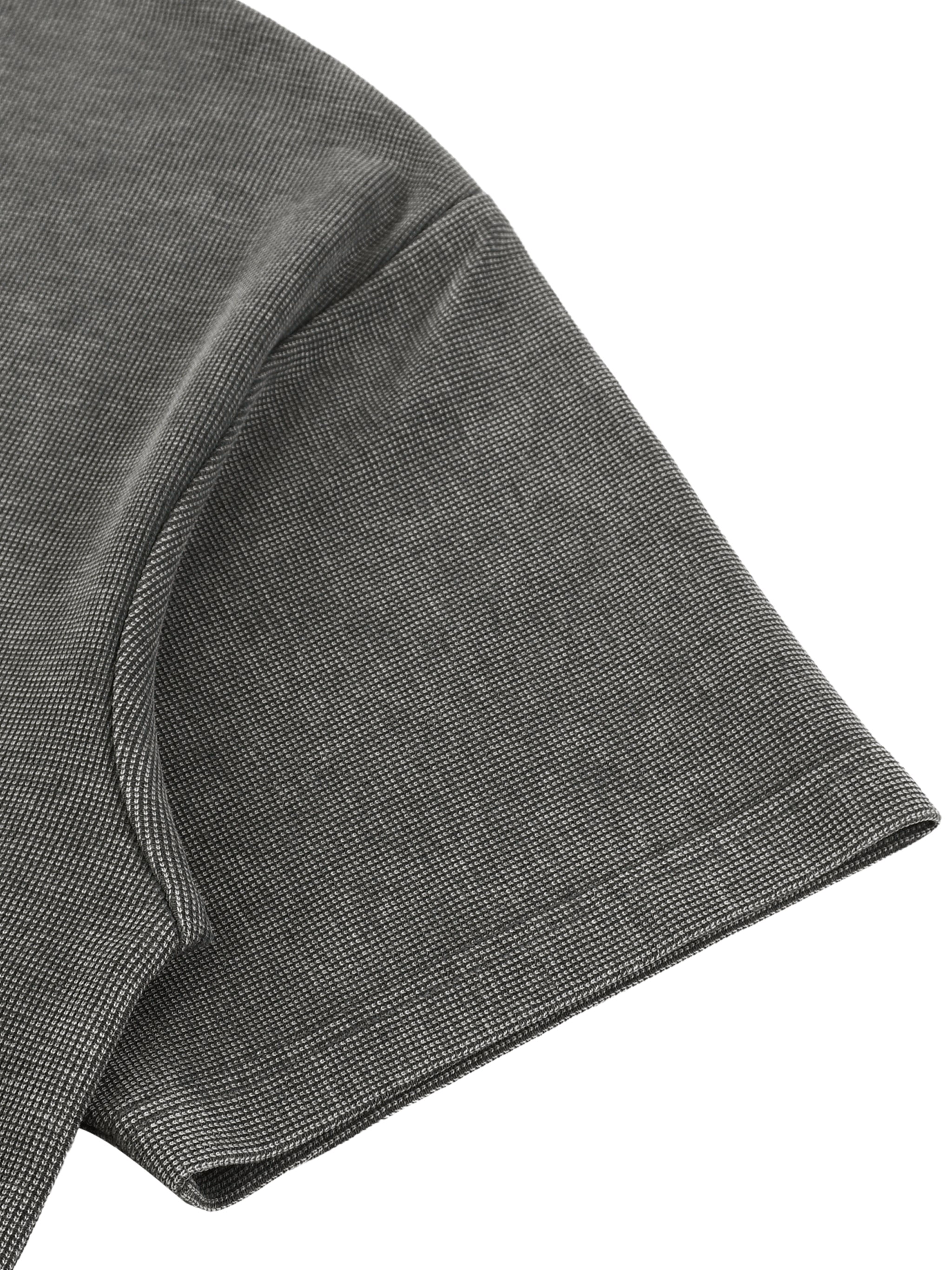 Mineral-Wash Waffle Tee — 340 GSM