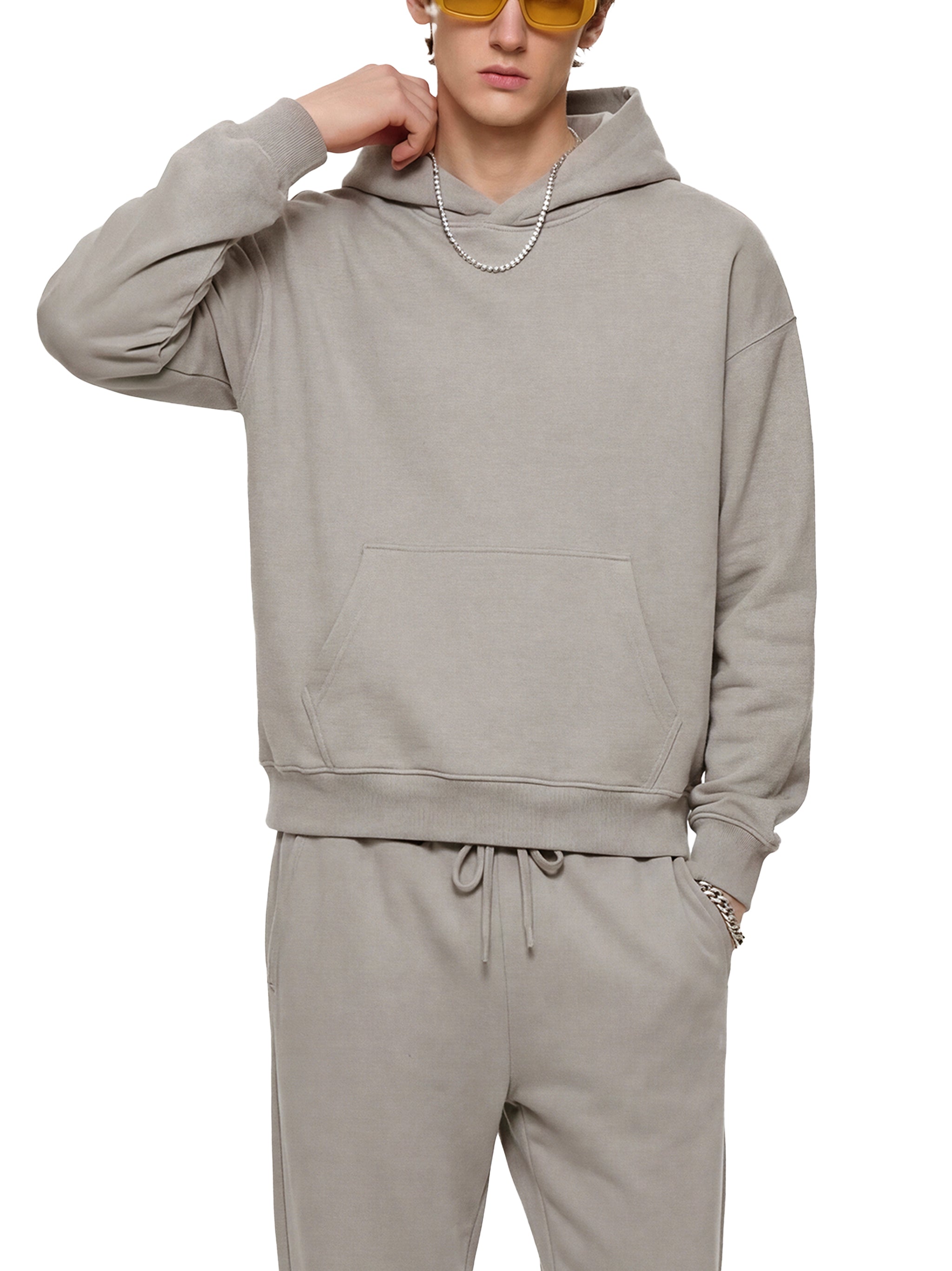 Essential Boxy Heavyweight Hoodie — 430 GSM