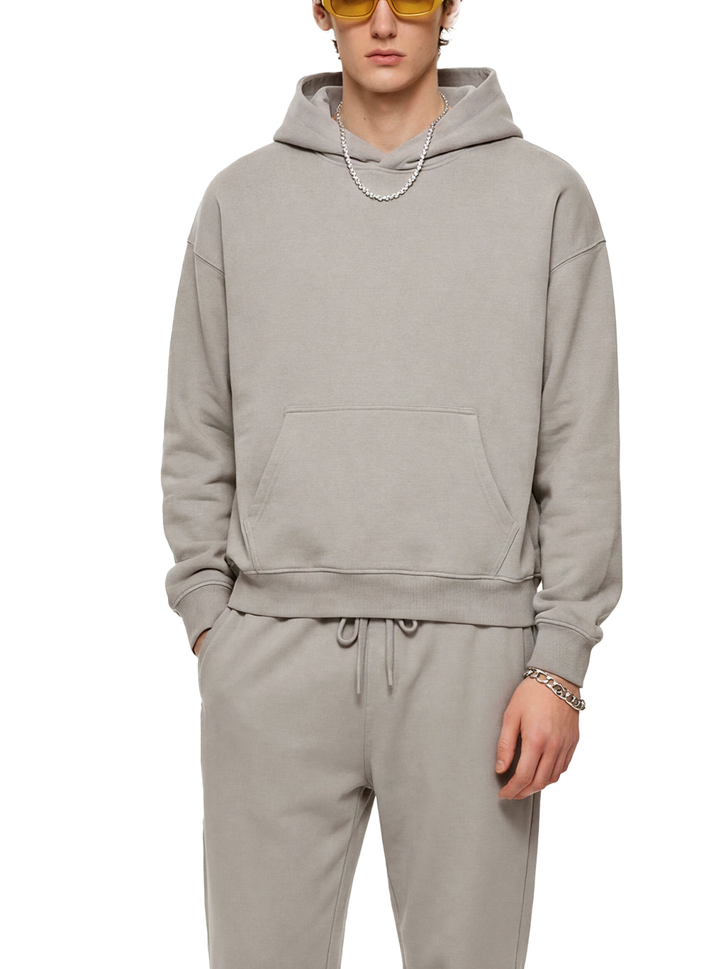 Essential Boxy Heavyweight Hoodie — 430 GSM