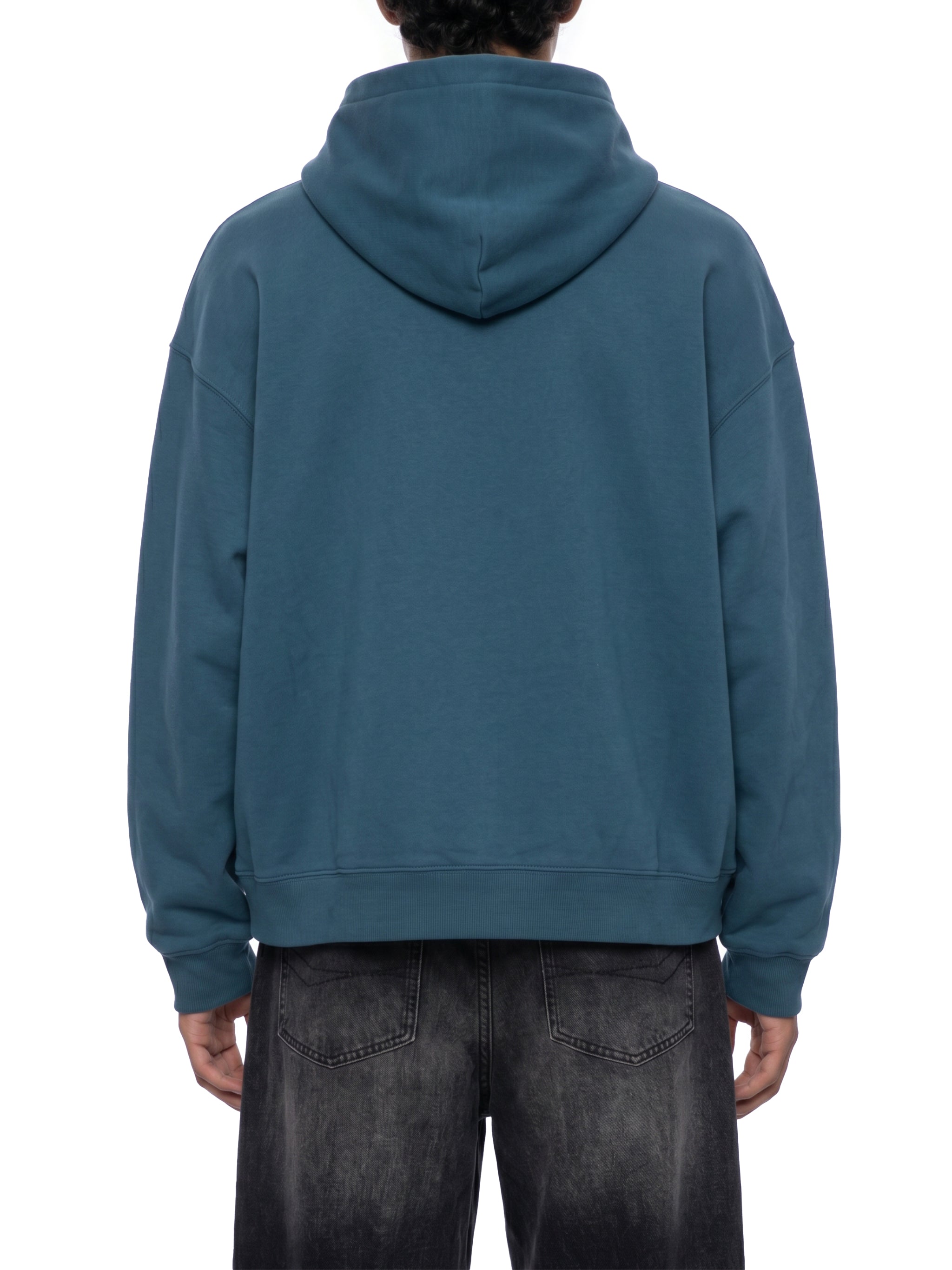 Essential Boxy Fleece Hoodie — 345 GSM