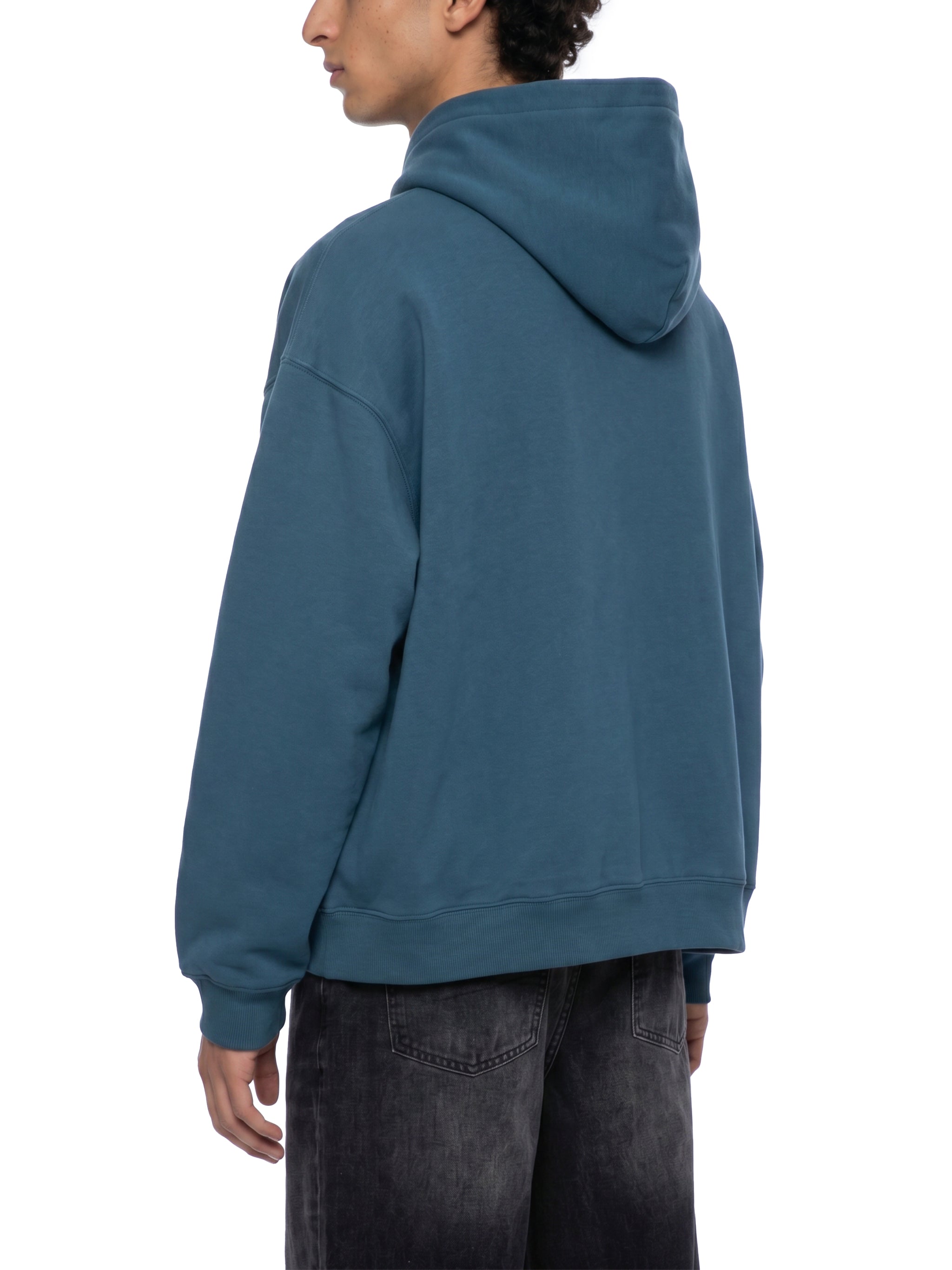 Essential Boxy Fleece Hoodie — 345 GSM