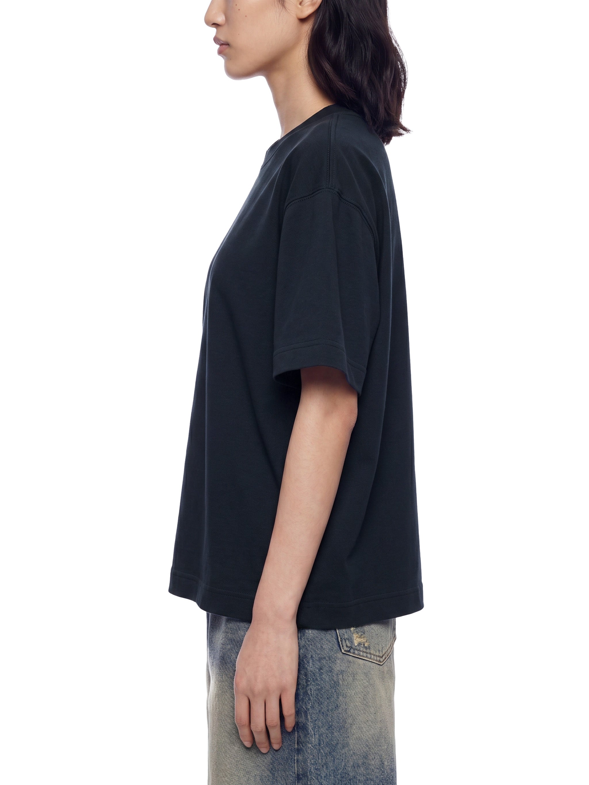 Essential Boxy Tee — Clean 255 GSM Fit
