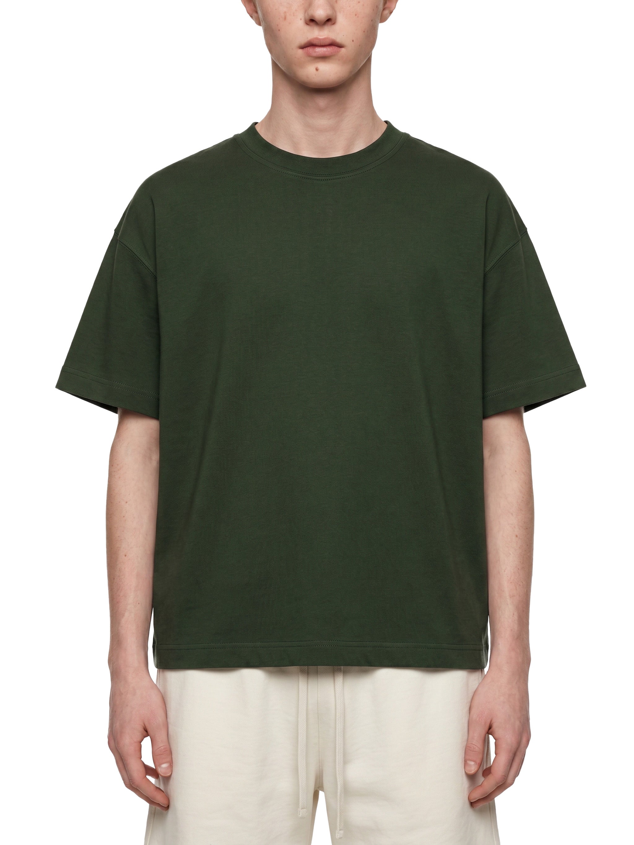 Essential Boxy Tee — Clean 255 GSM Fit