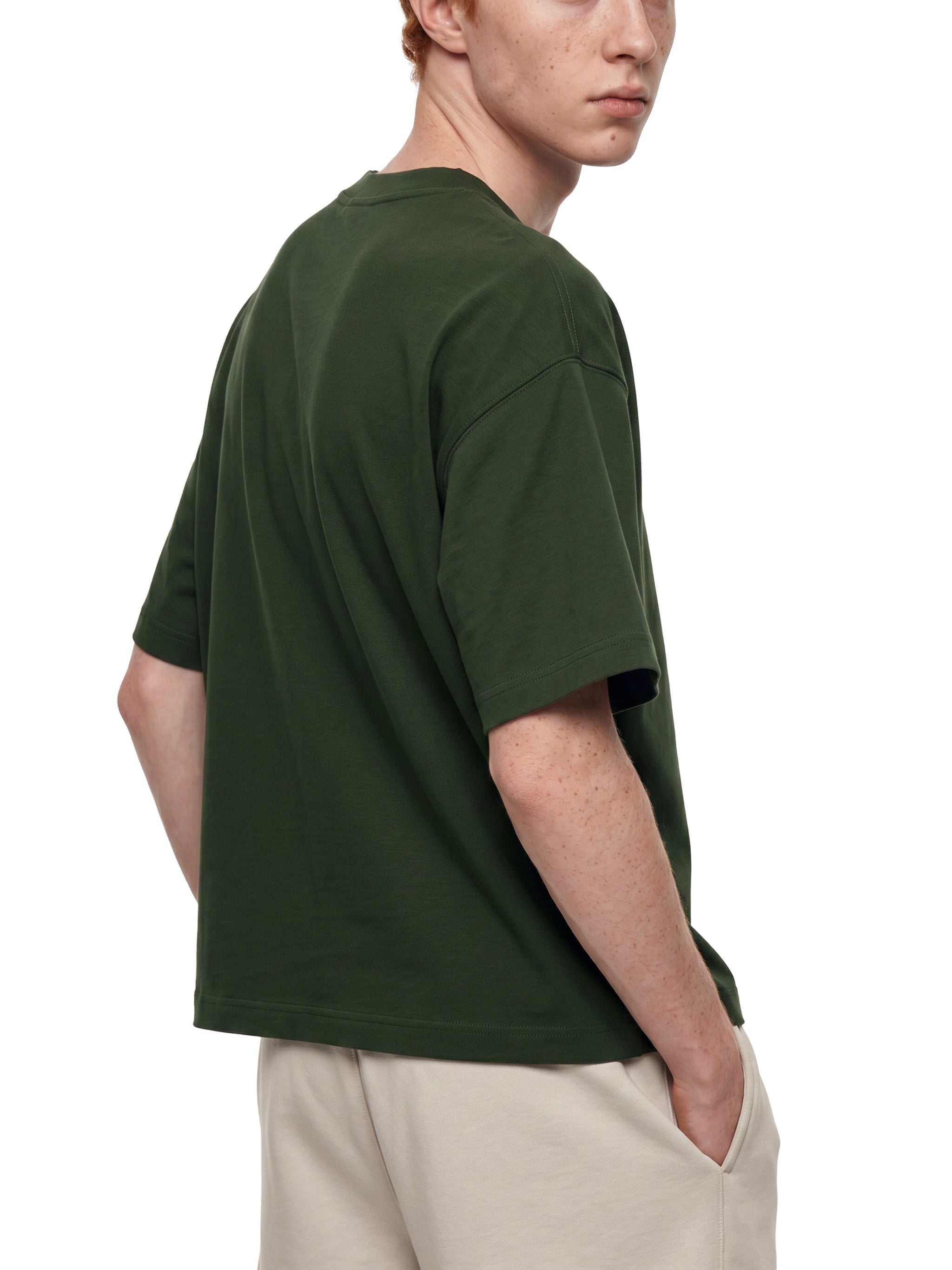 Essential Boxy Tee — Clean 255 GSM Fit