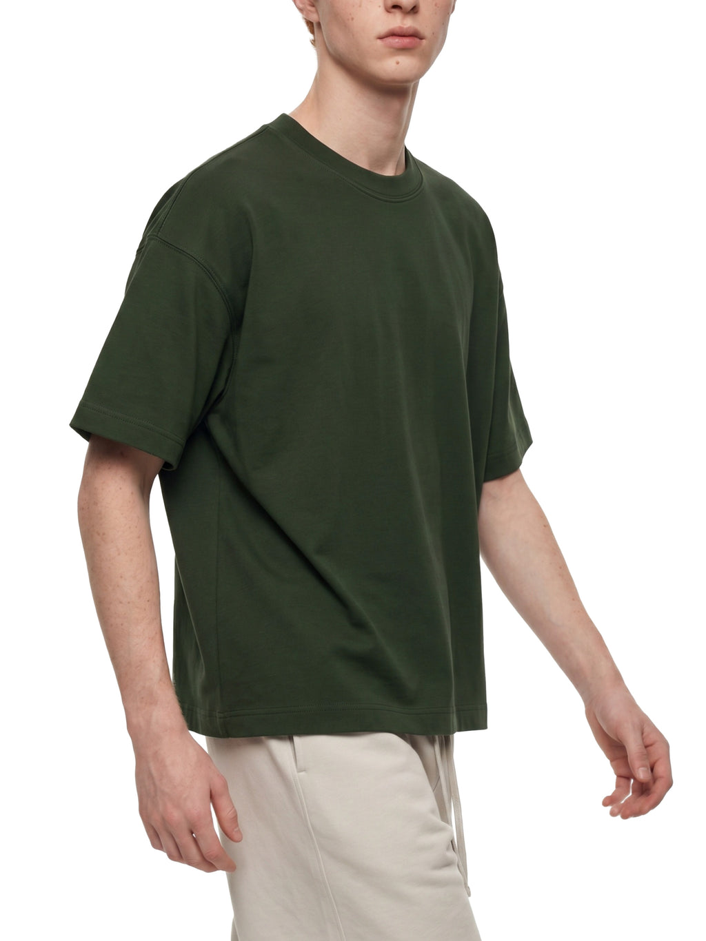Essential Boxy Tee — Clean 255 GSM Fit by THR3ADS