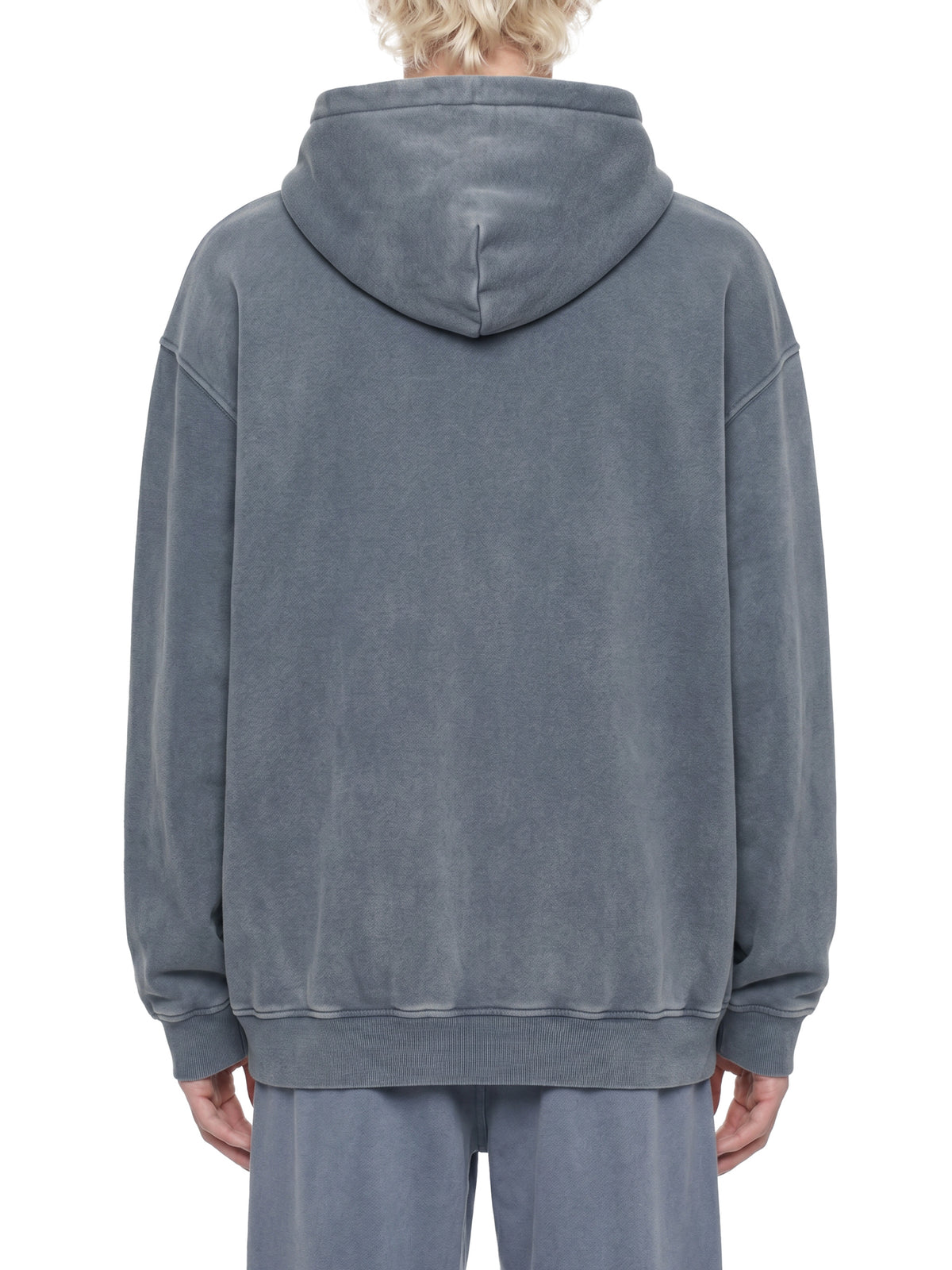 Snow Wash Fleece Oversize Hoodie