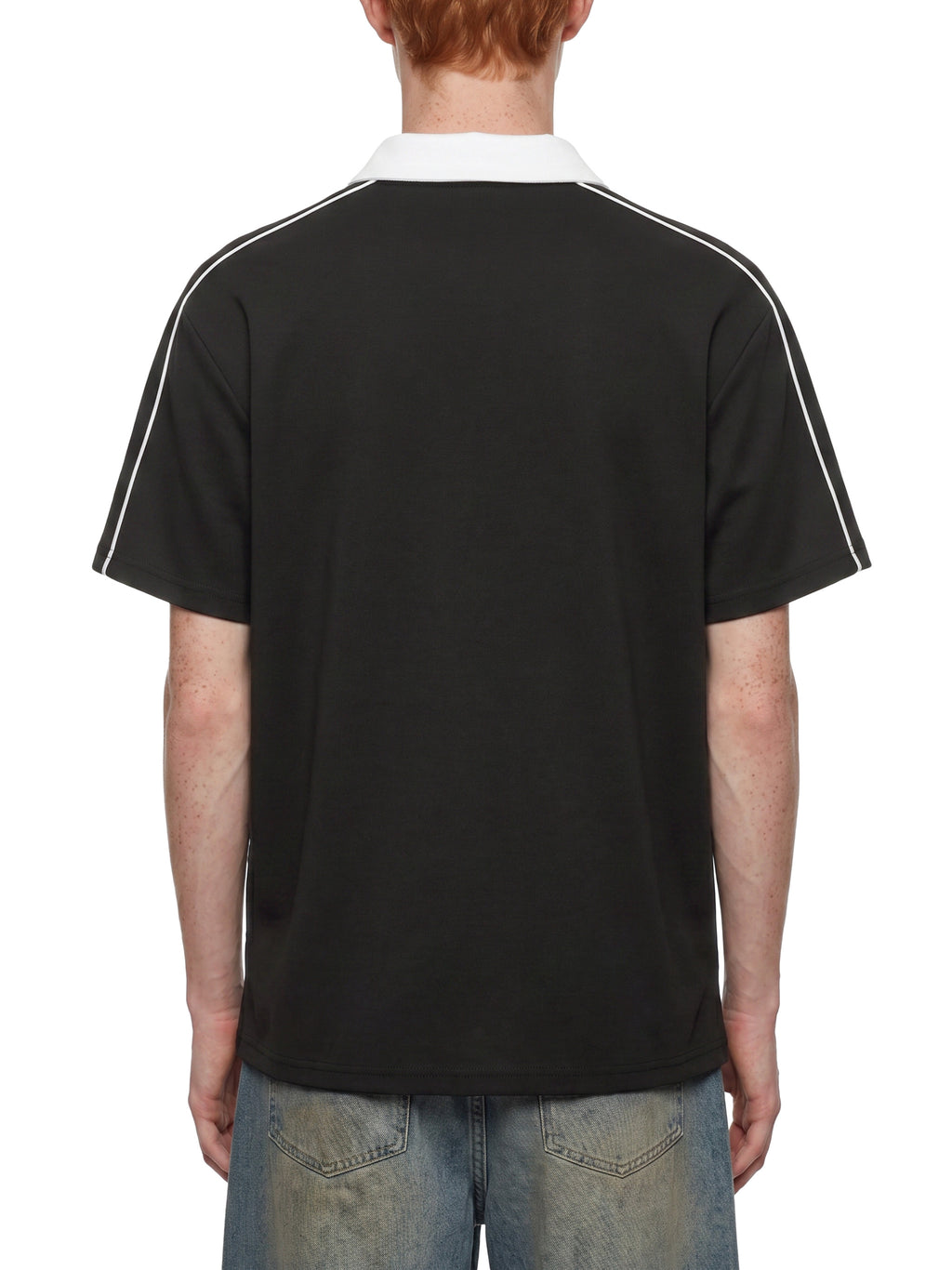 Contrast-Collar Polo — 240 GSM