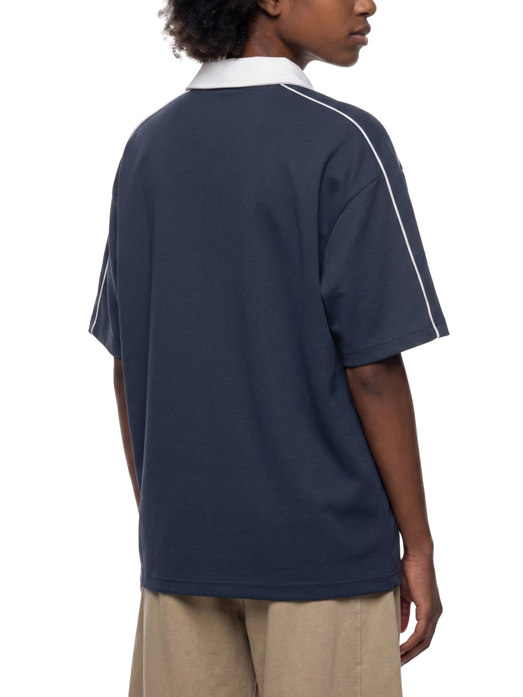 Contrast-Collar Polo — 240 GSM