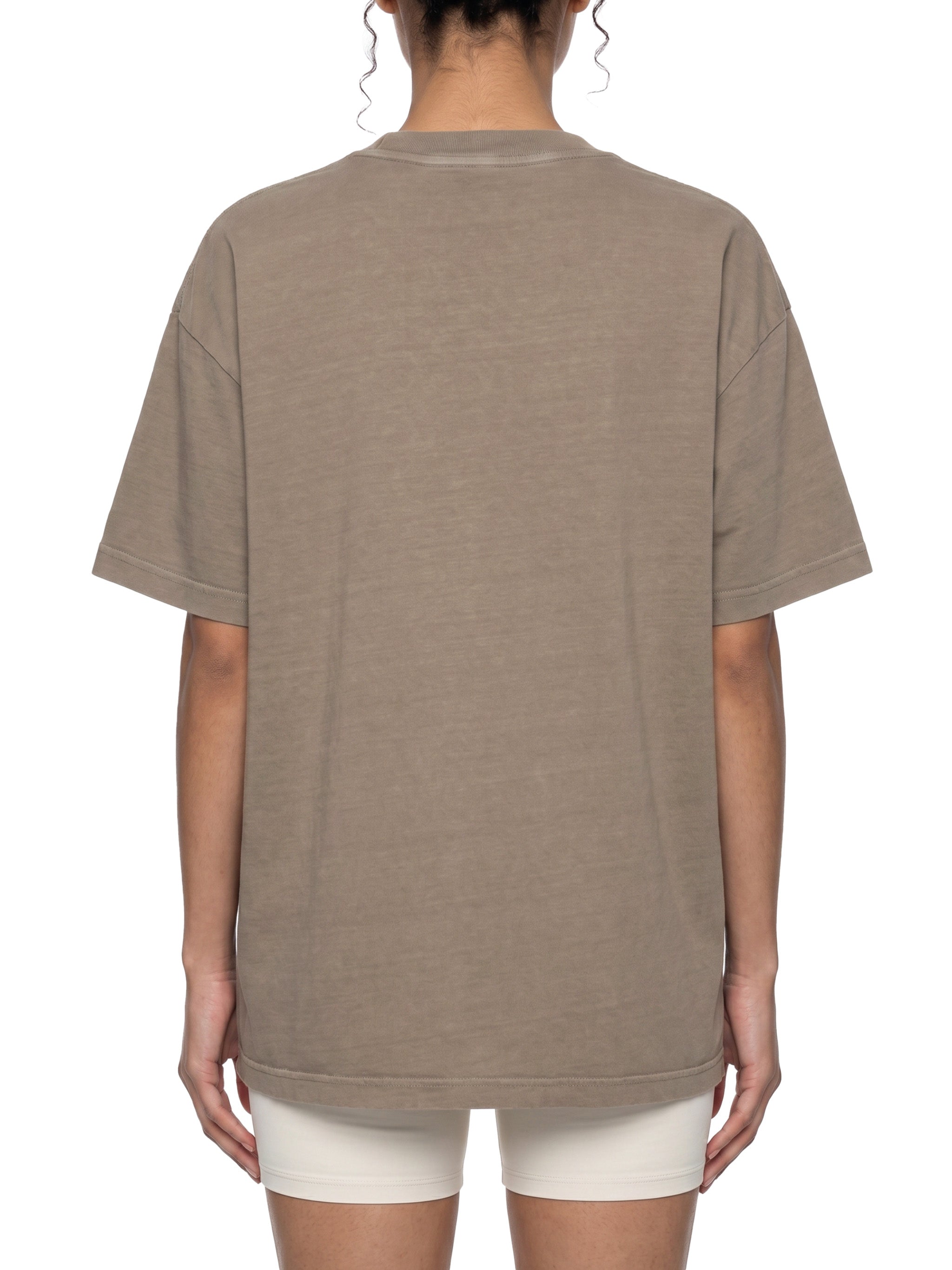 Vintage-Wash Cotton Tee — 230 GSM