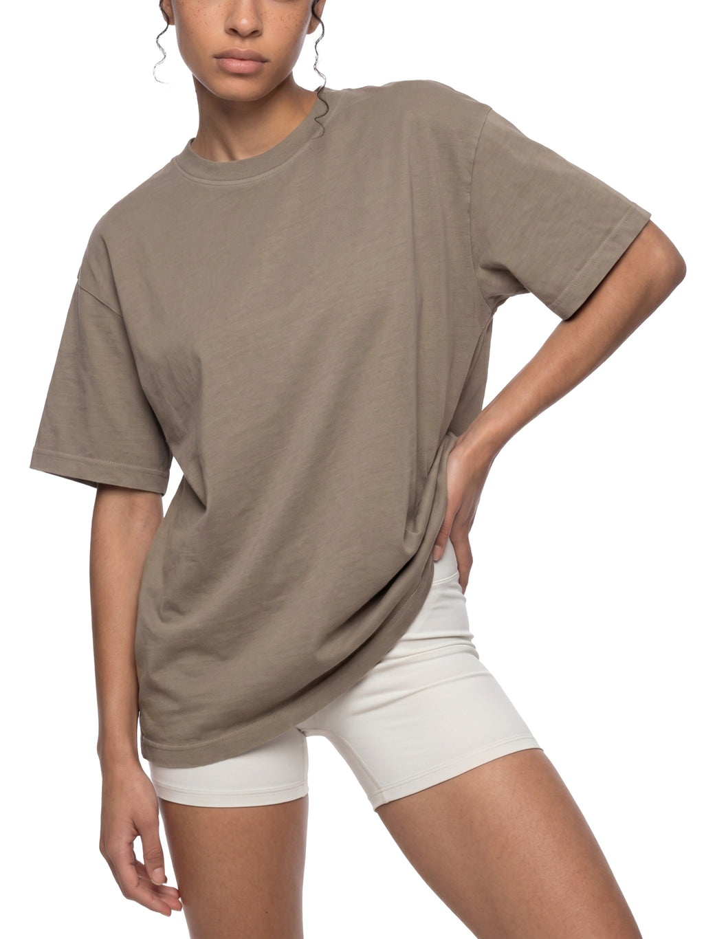 Vintage-Wash Cotton Tee — 230 GSM