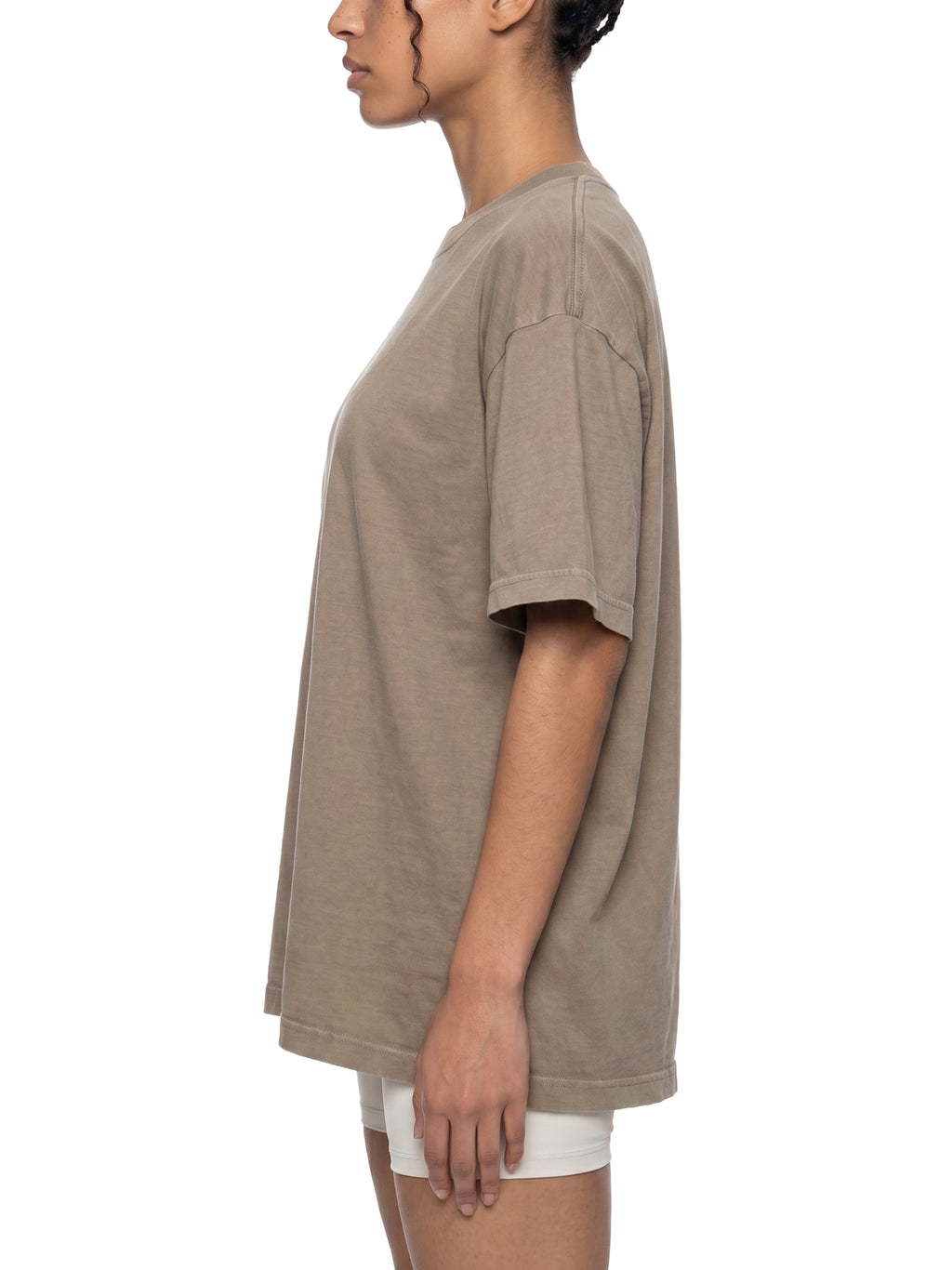 Vintage-Wash Cotton Tee — 230 GSM