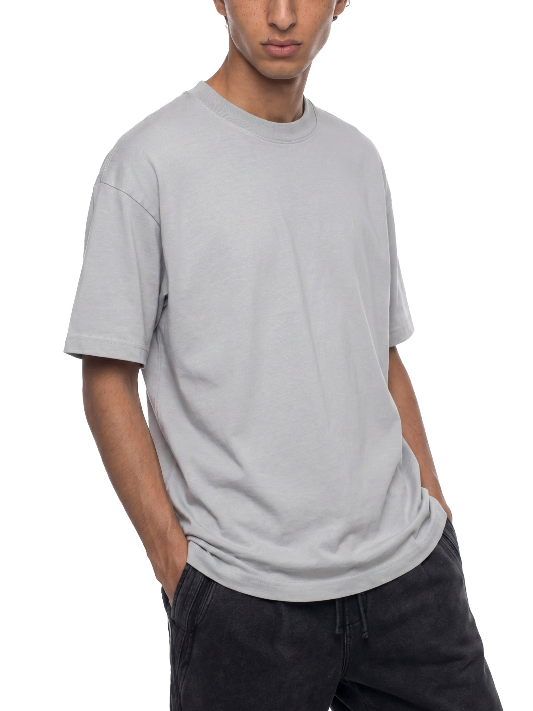 Vintage-Wash Cotton Tee — 230 GSM