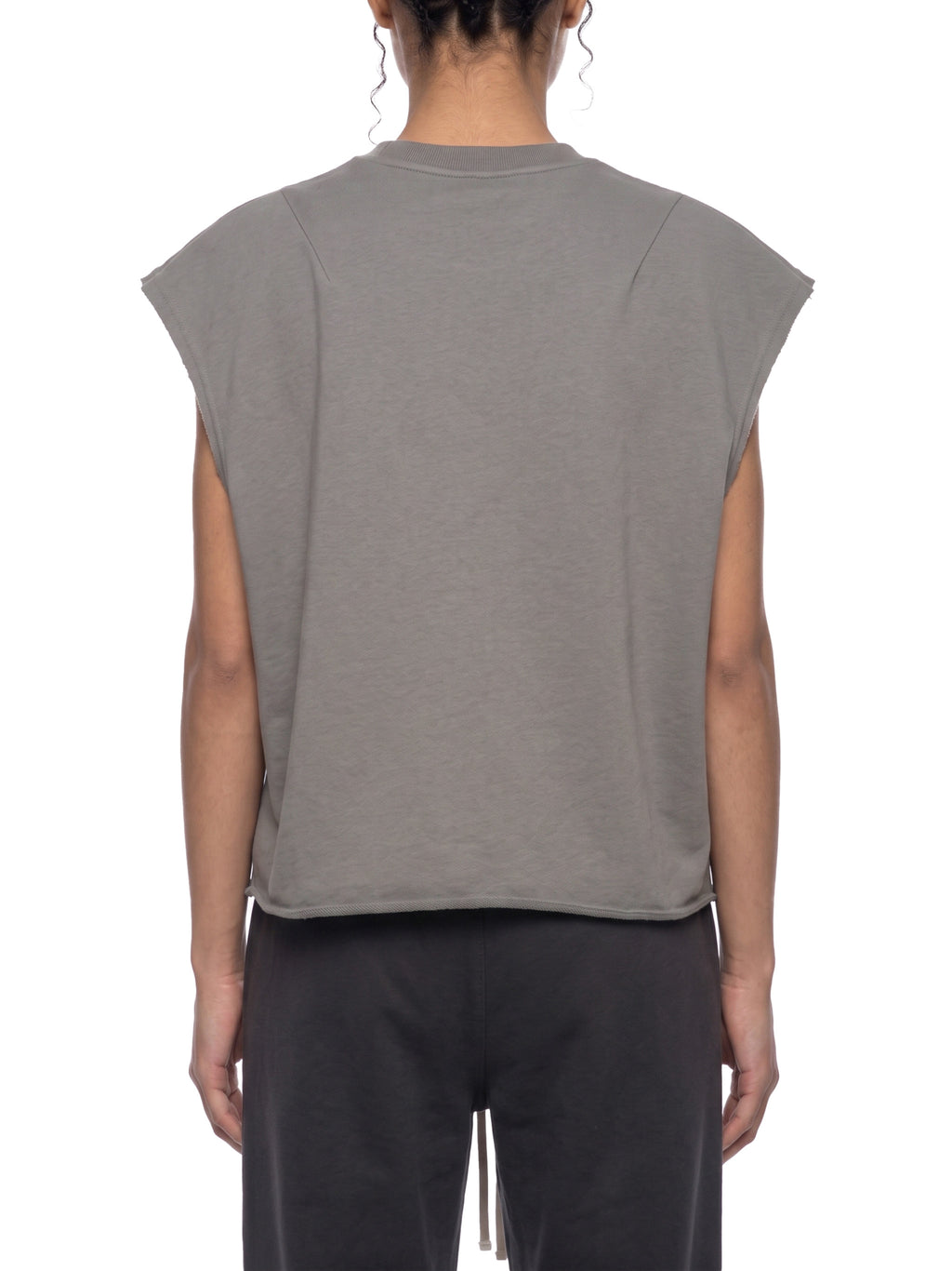 French Terry Boxy Tank — 340 GSM