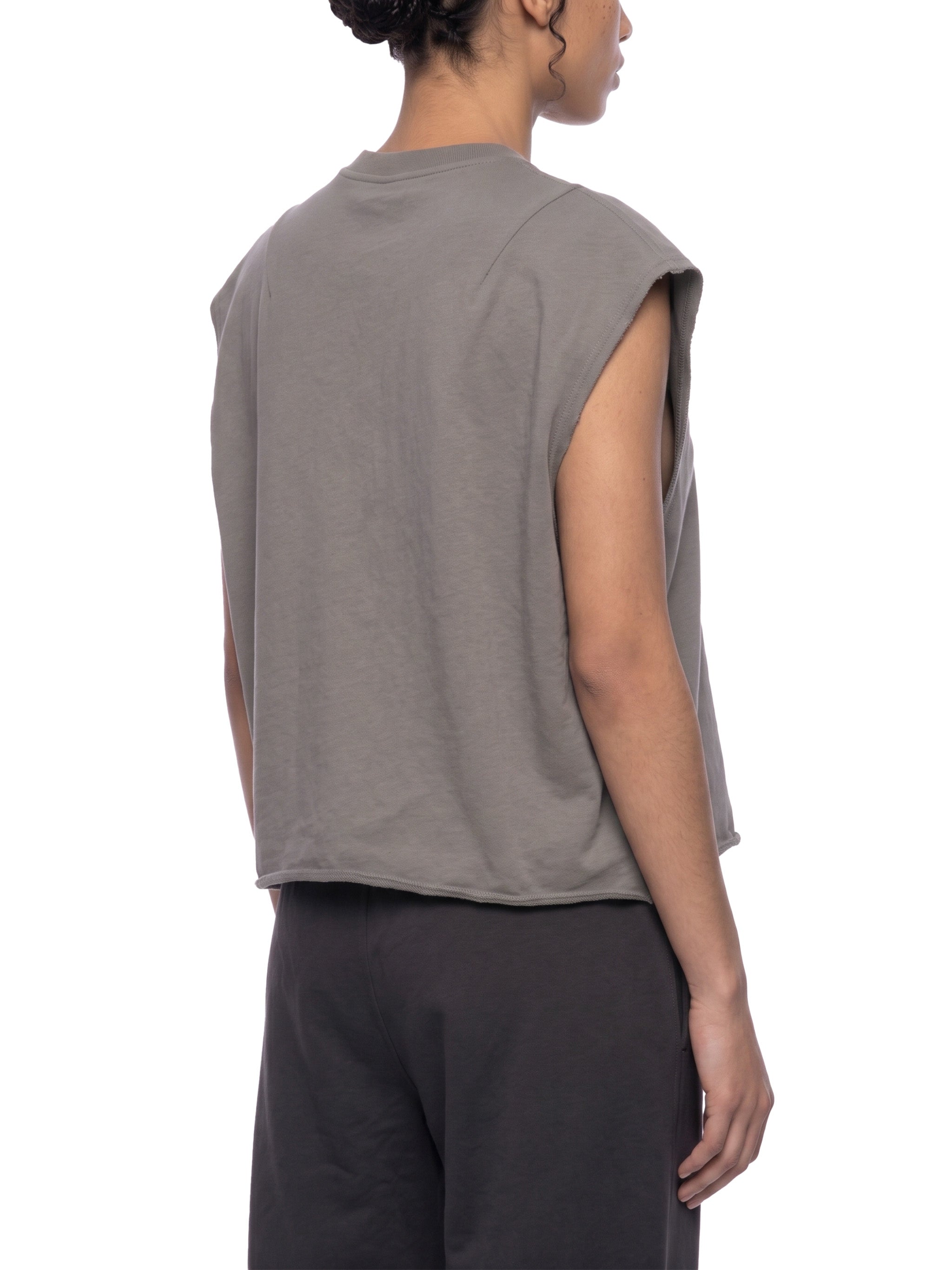French Terry Boxy Tank — 340 GSM