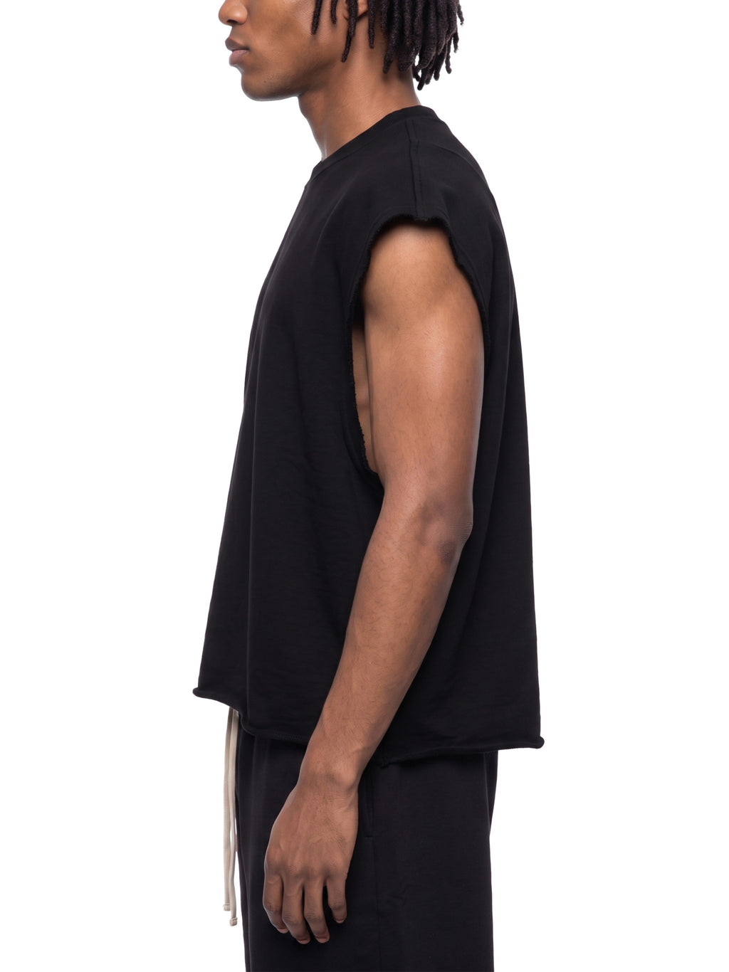 French Terry Boxy Tank — 340 GSM